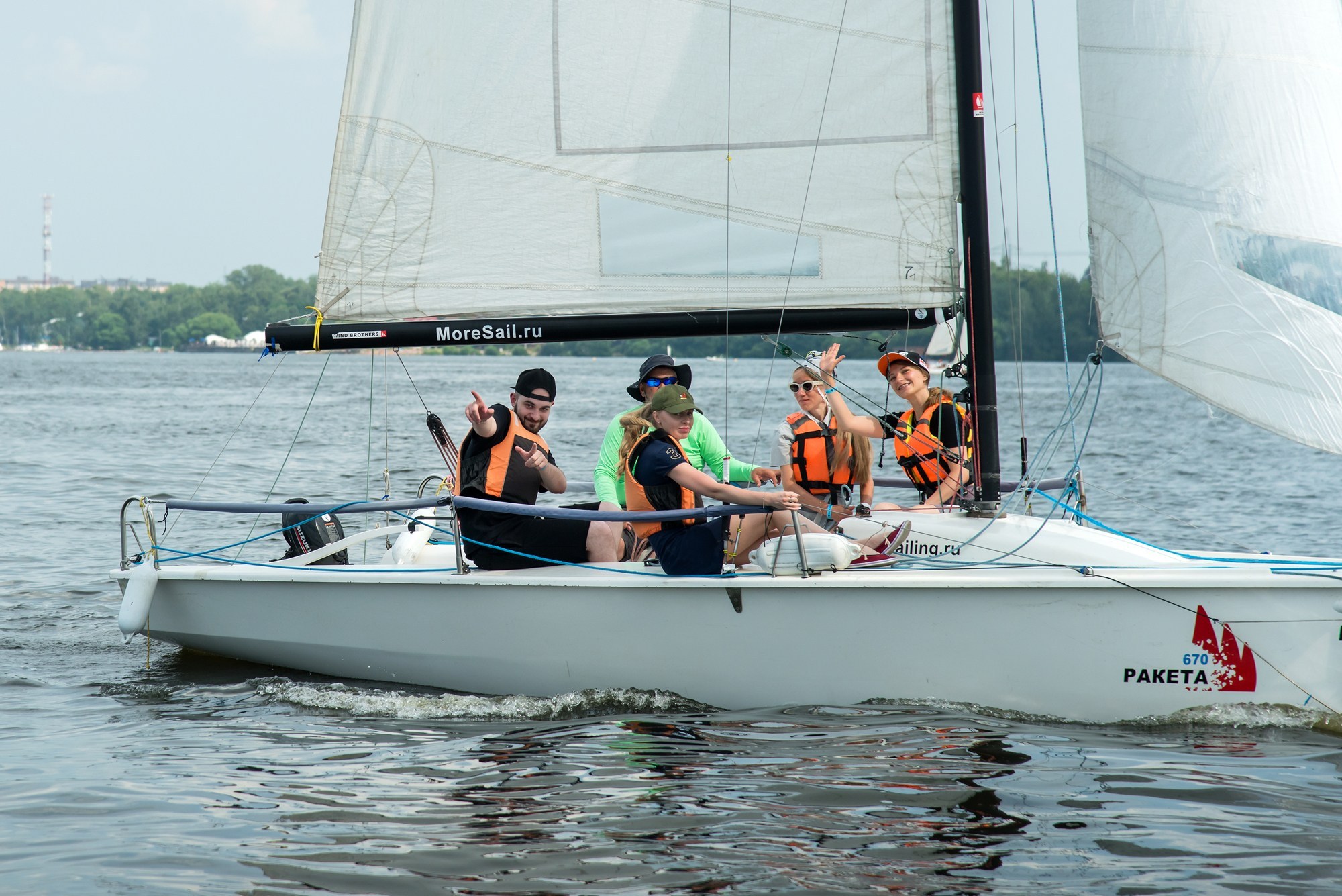 Парусная регата. Anzhina1.wfolio.pro
