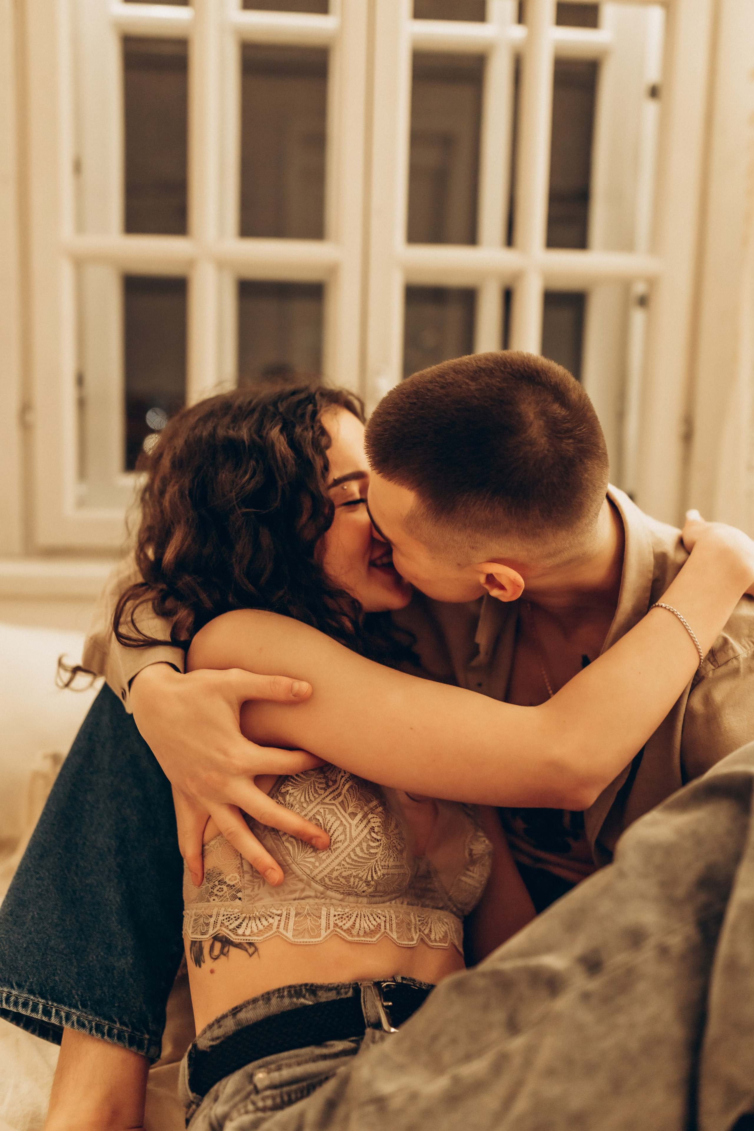 LoveStory Никита и Лиза в студии. Фотограф Санкт-Петербург Князева Елизавета