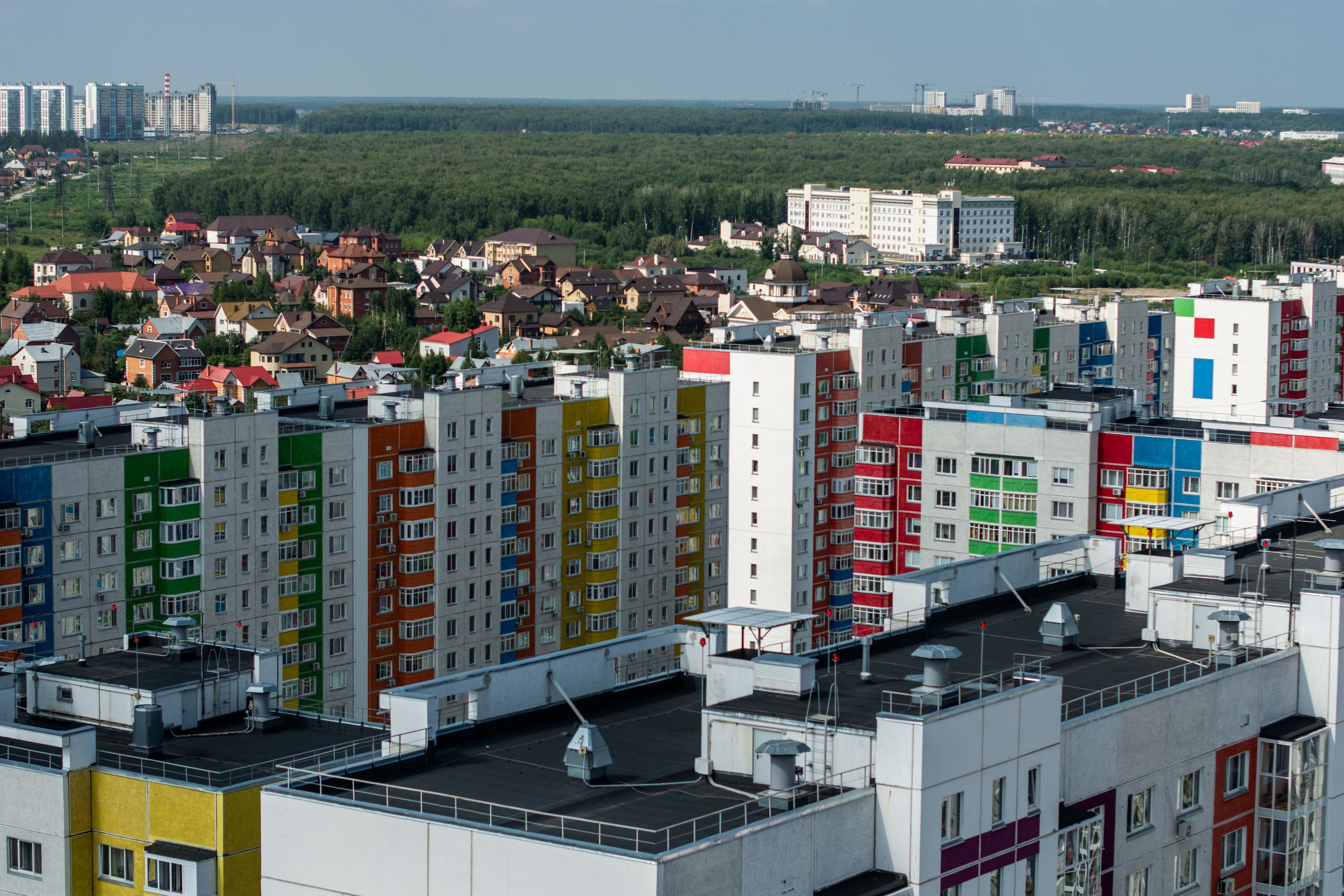 Съемка района Новопатрушево. Фотографы в Тюмени Андрей и Лидия Войвод