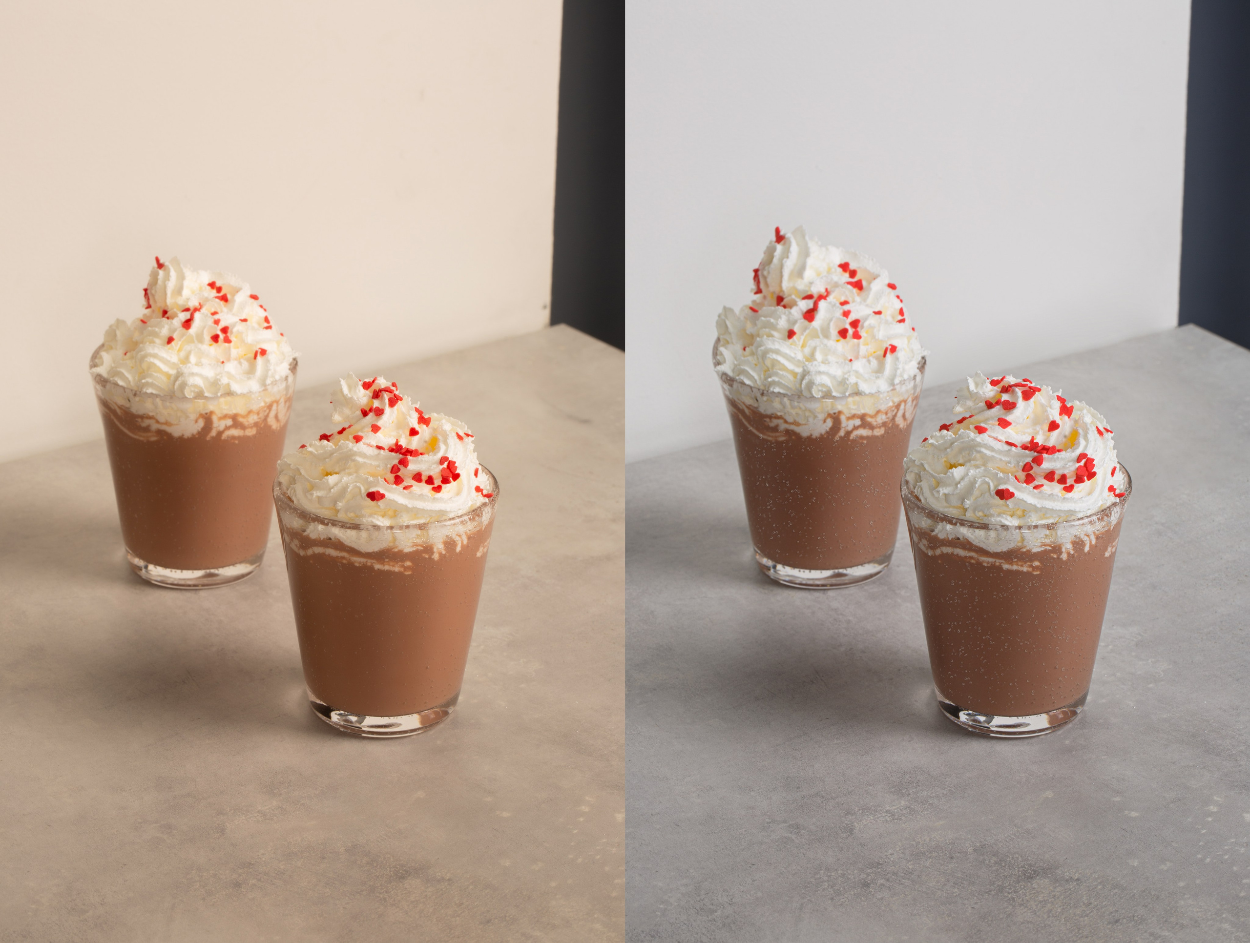 Обработка фотографий напитков | Студия SVITHART