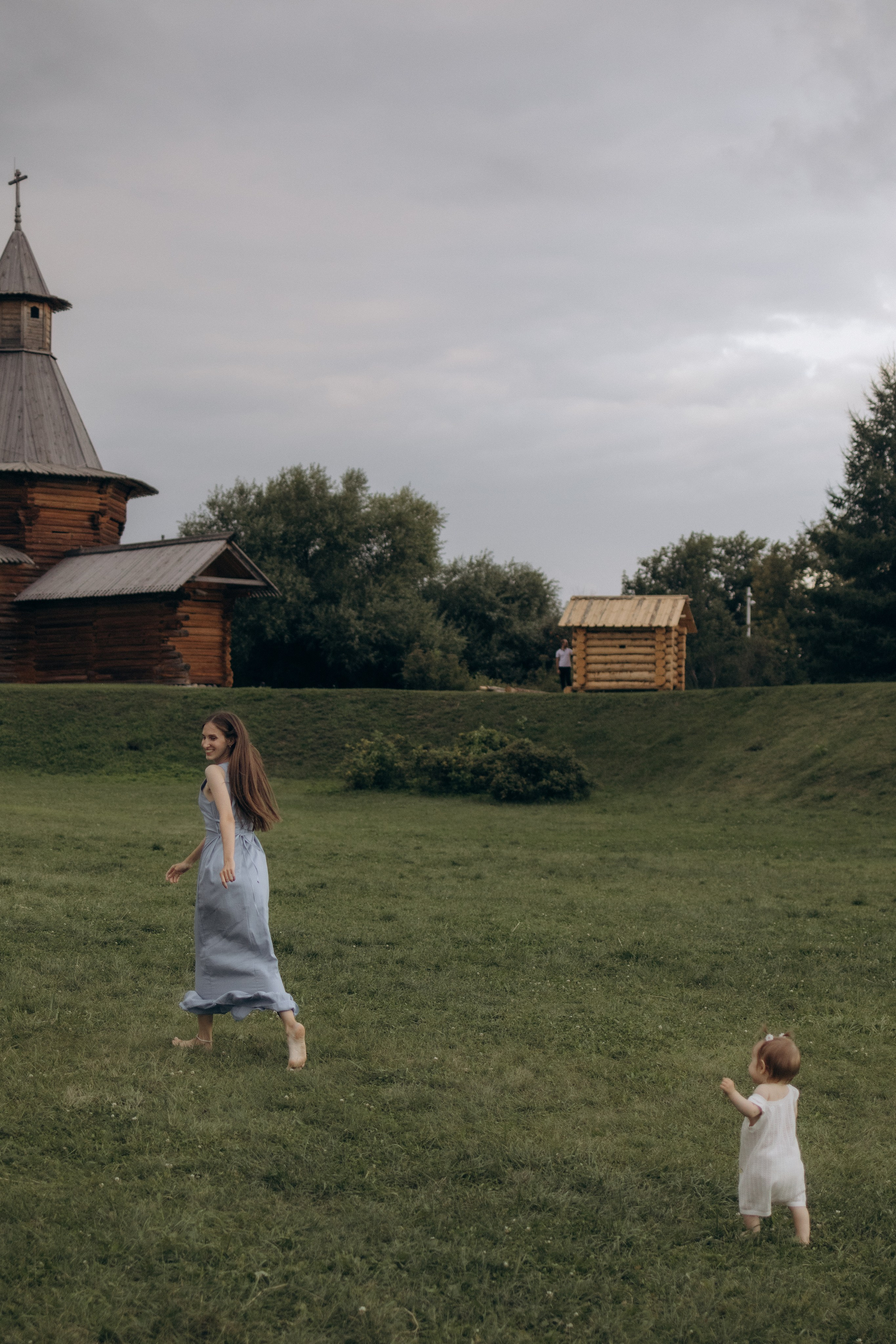 Роман, Мария и Алиса. Семейный фотограф Москва