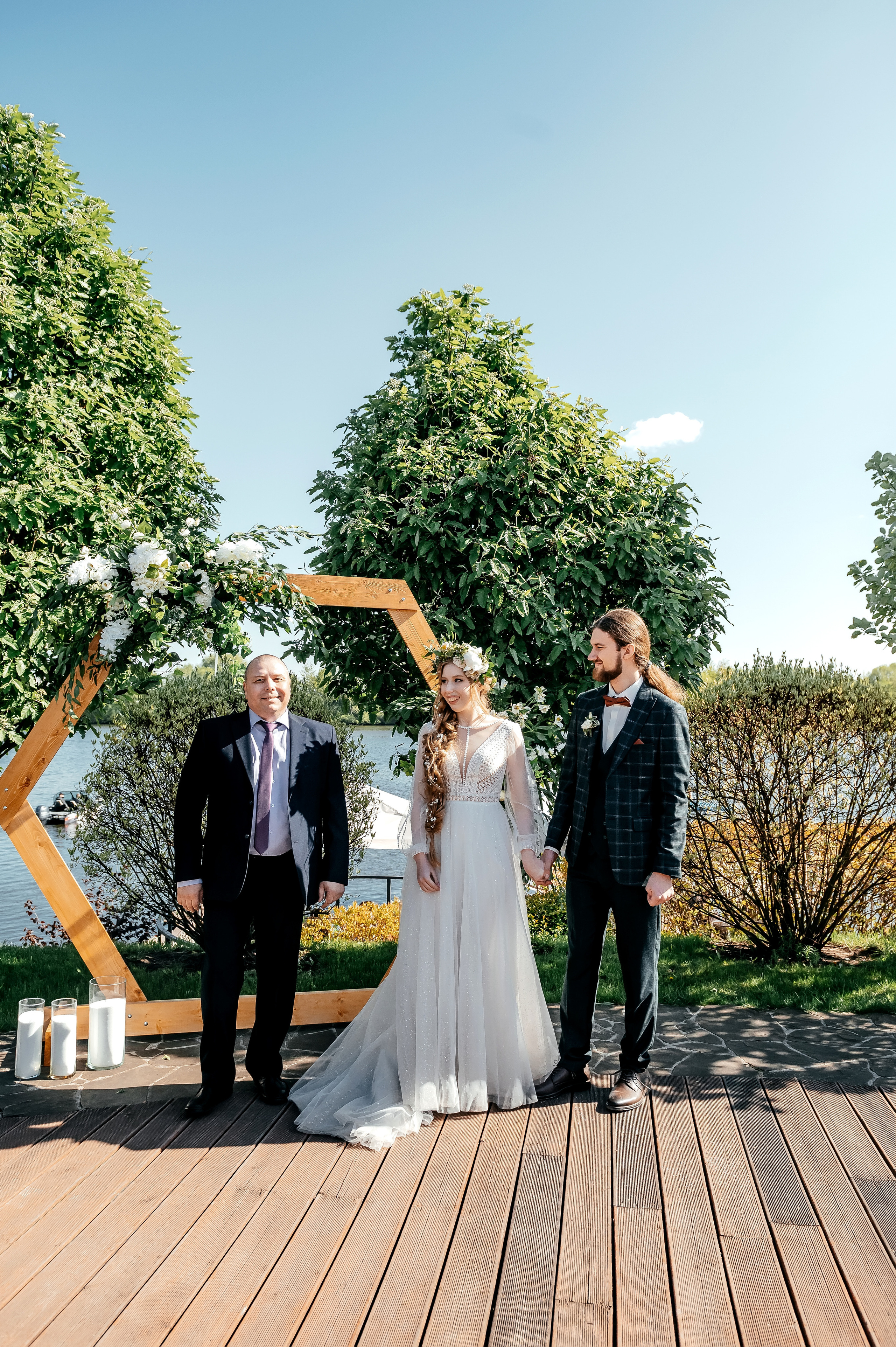 Свадьба с фотосессией в Усадьбе «Быково», основная часть — Яхт-клуб «Капитан». Свадебный и семейный фотограф Виктория Носачёва. Щелково, Москва и МО