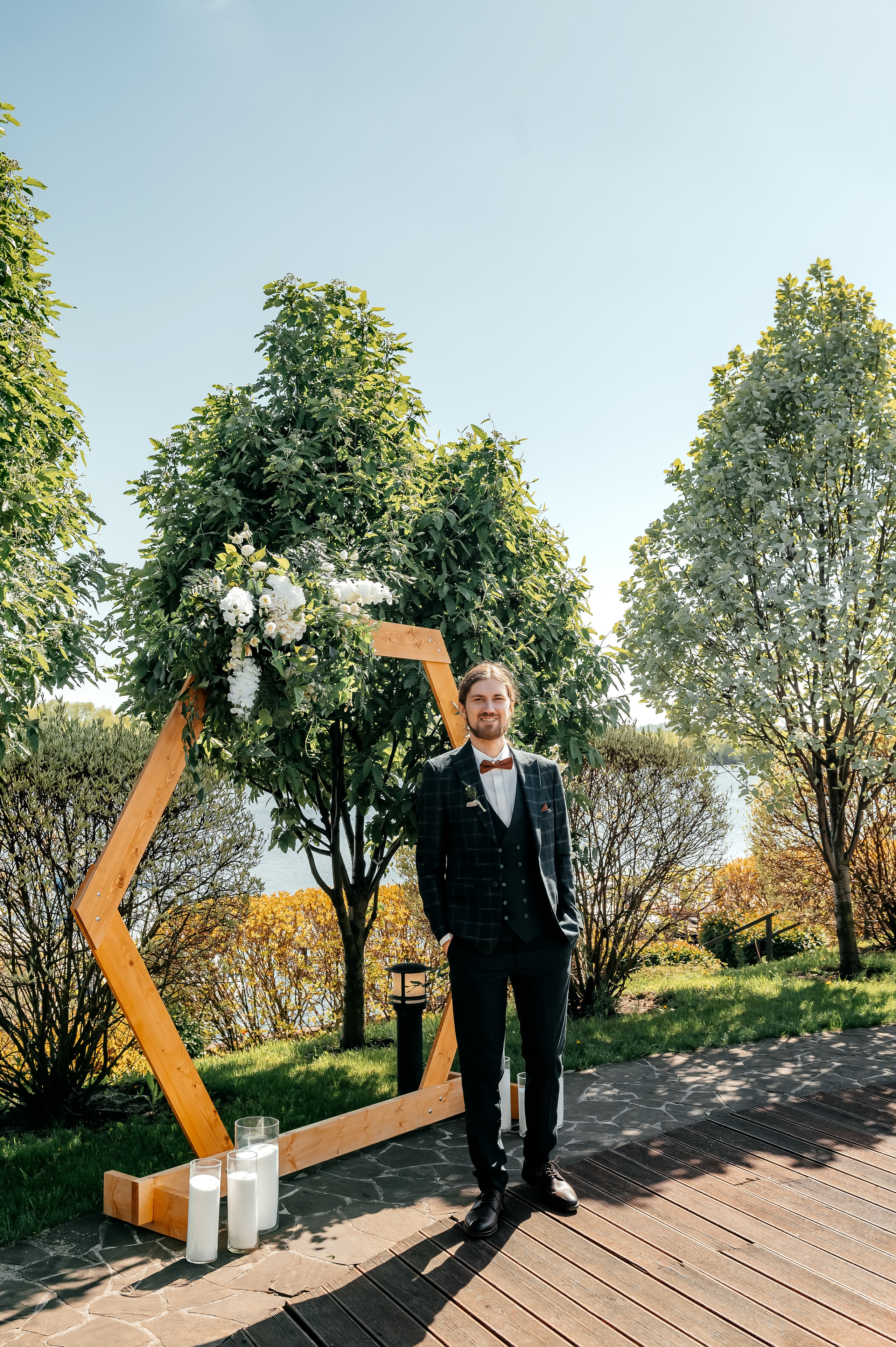 Свадьба с фотосессией в Усадьбе «Быково», основная часть — Яхт-клуб «Капитан». Свадебный и семейный фотограф Виктория Носачёва. Щелково, Москва и МО