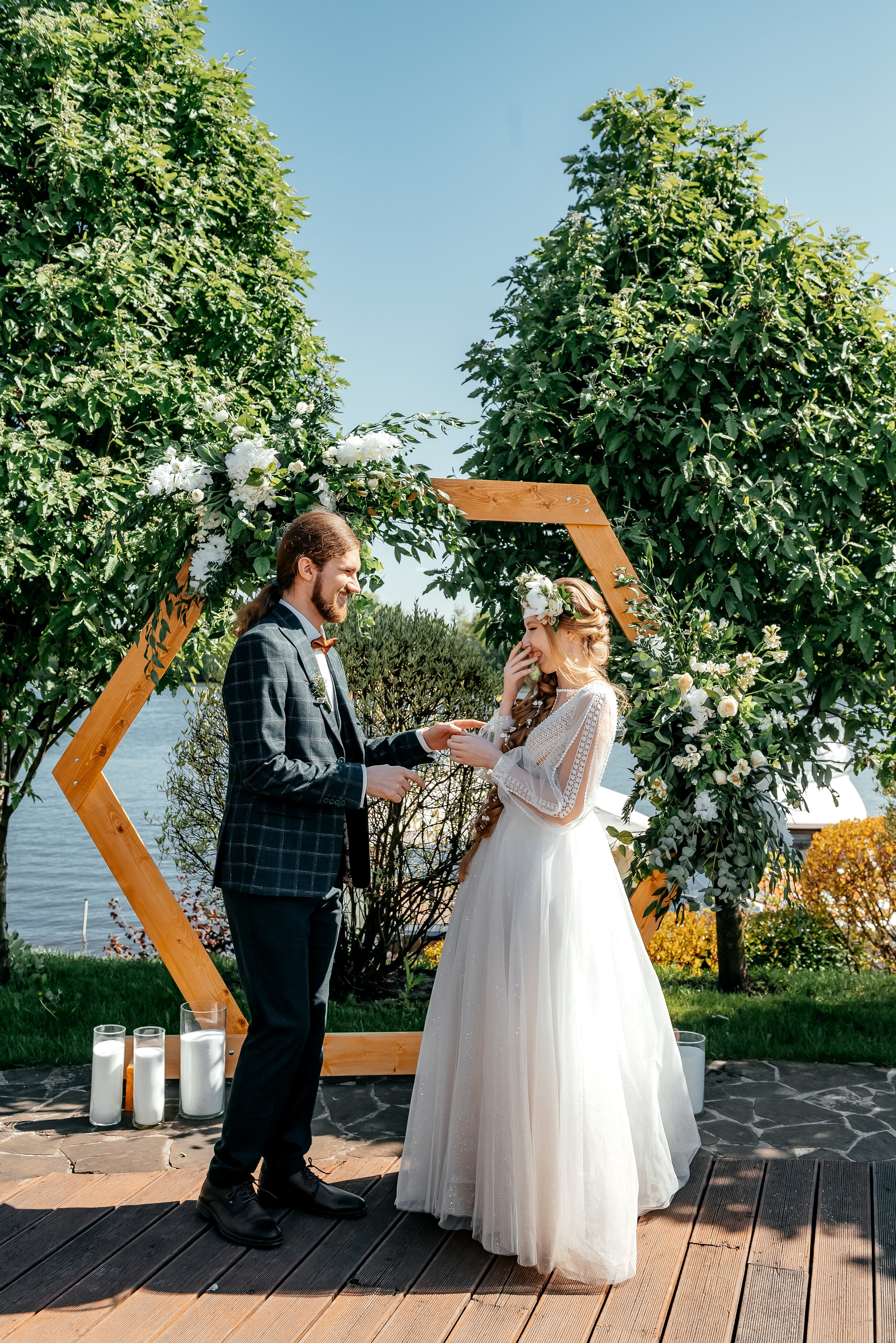 Свадьба с фотосессией в Усадьбе «Быково», основная часть — Яхт-клуб «Капитан». Свадебный и семейный фотограф Виктория Носачёва. Щелково, Москва и МО