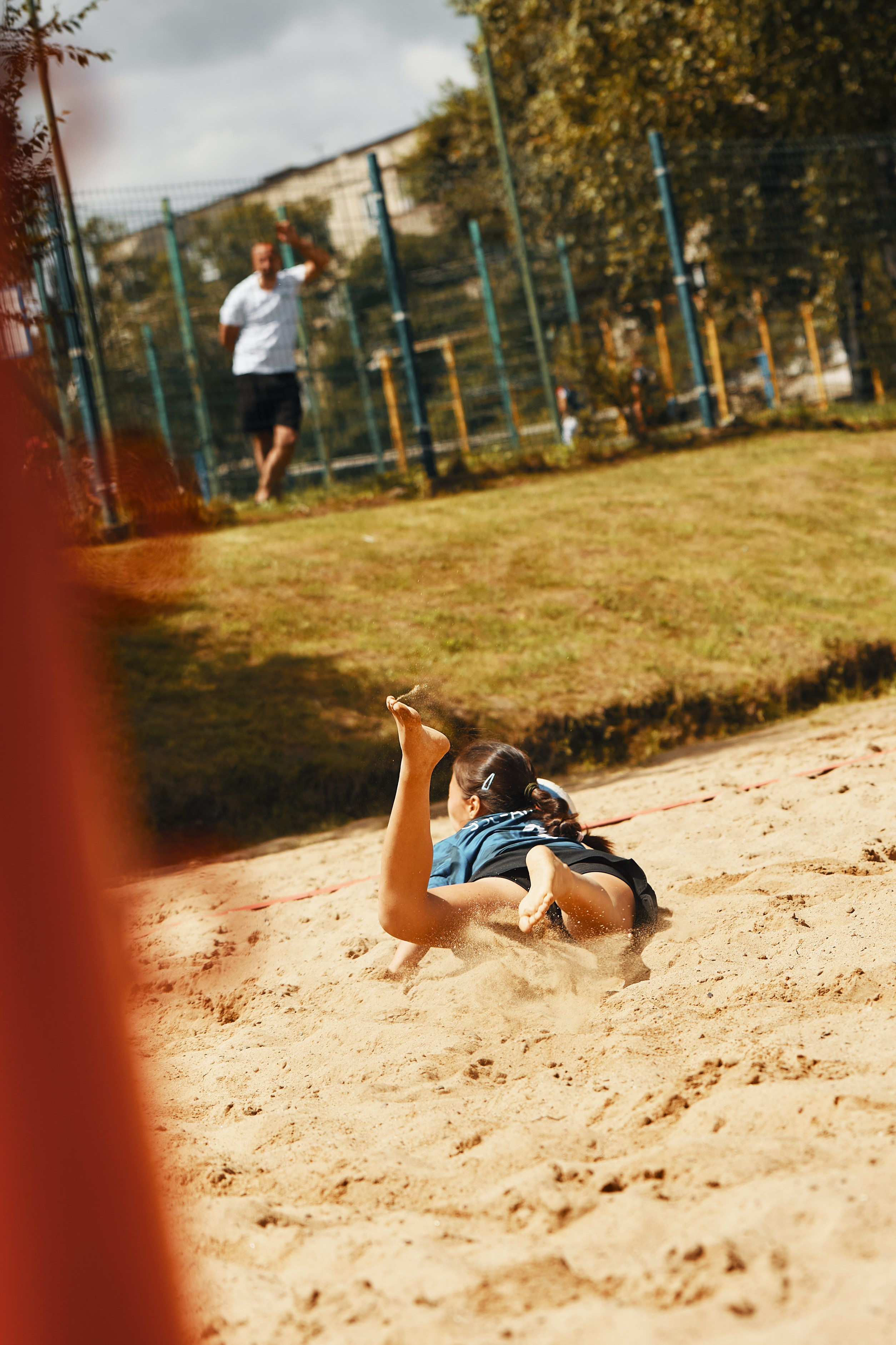 Один день соревнований по пляжному волейболу