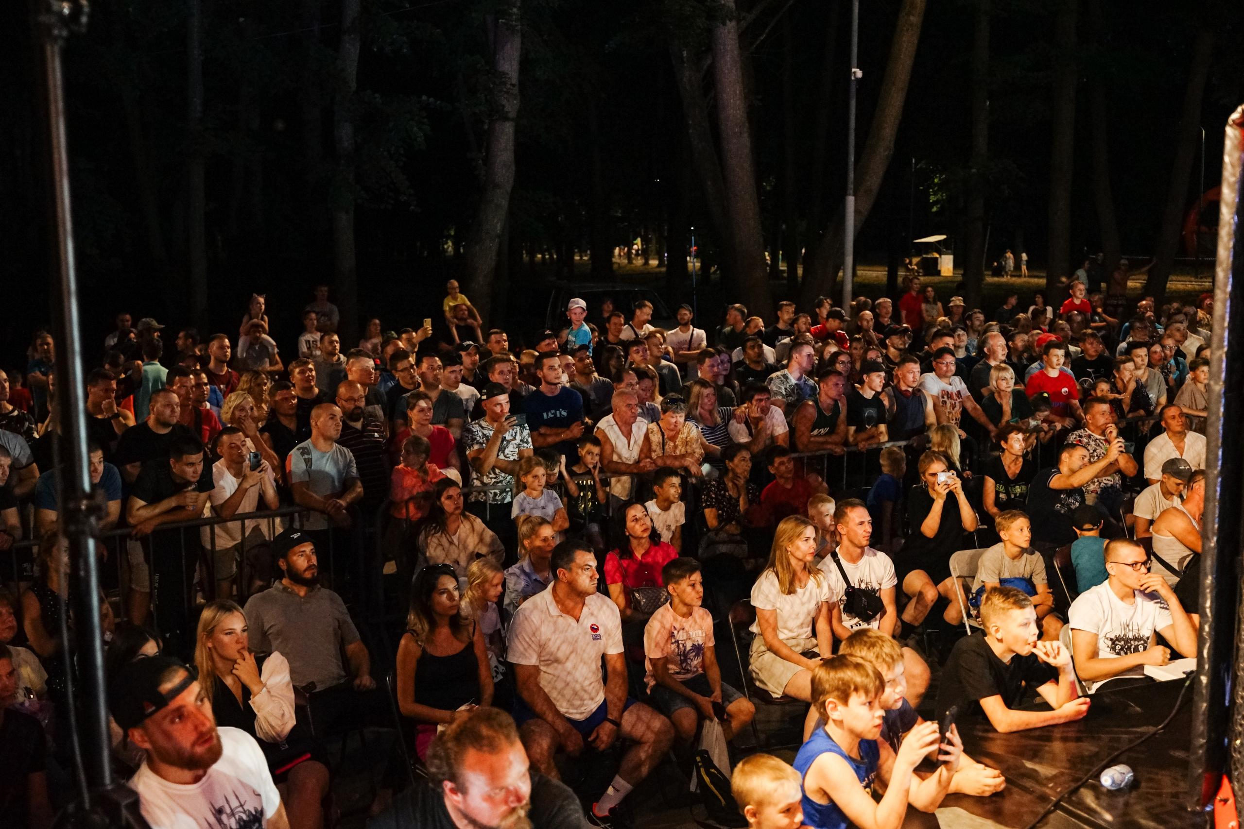 Вечер боев в ЦПКиО. Фотограф Надежда Погребняк | Рязань | Москва