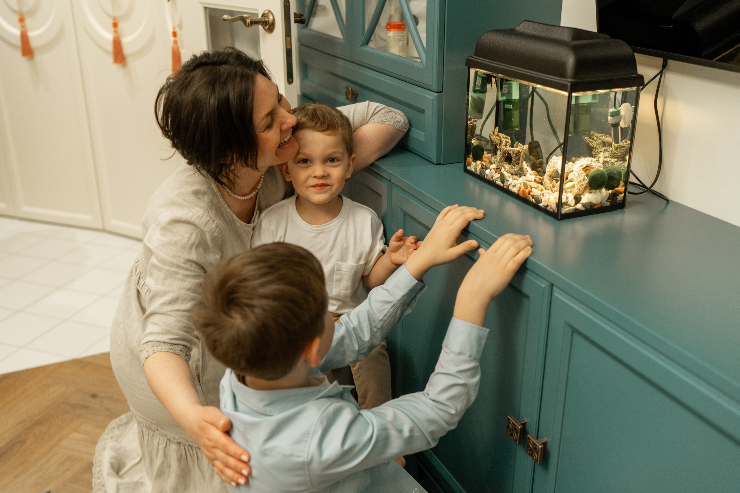 Аня и Мальчишки. Семейный фотограф в Санкт-Петербурге — Наташа Тарасенко