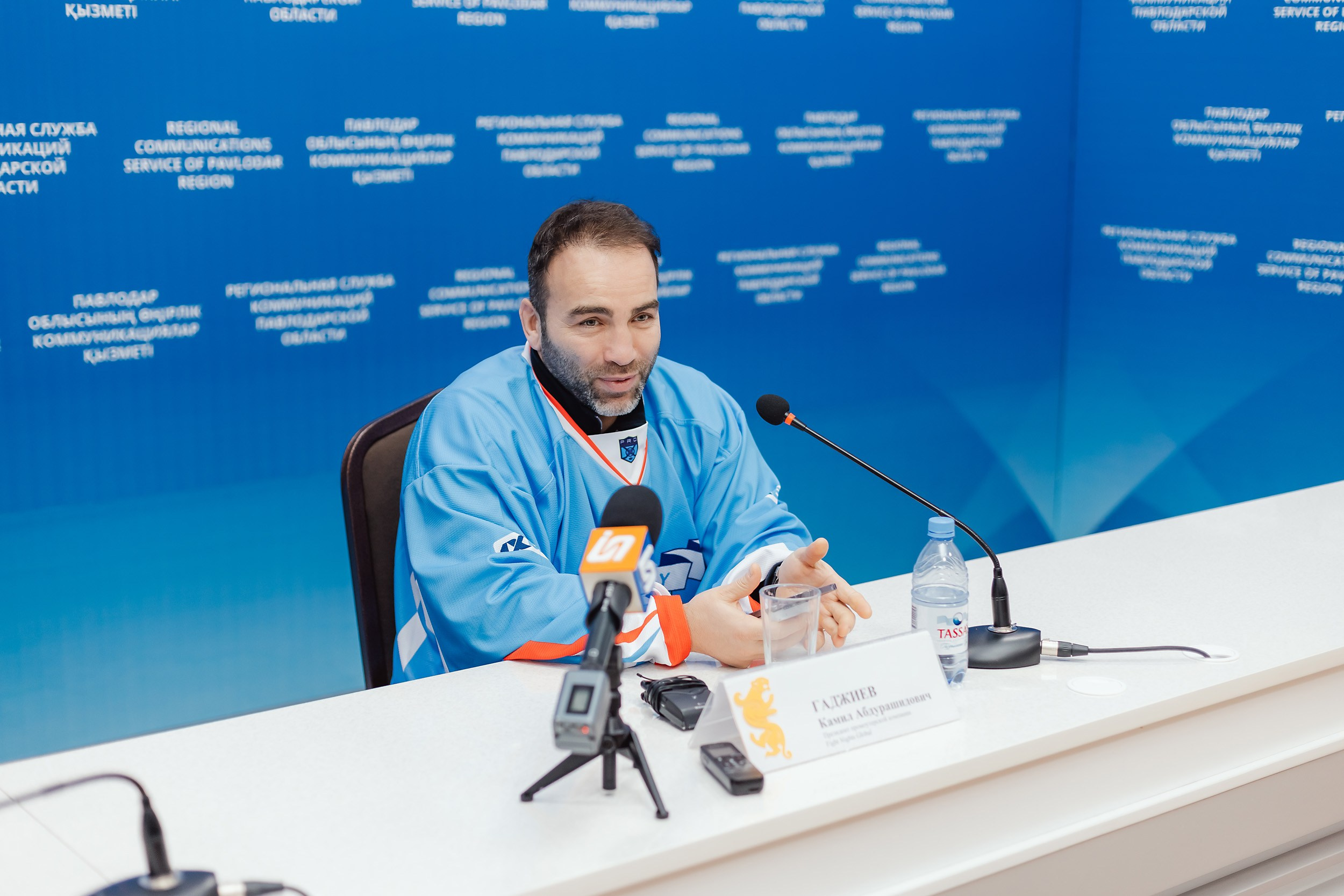 Пресс-конференция Камиля Гаджиева. Кипятком Павлодар