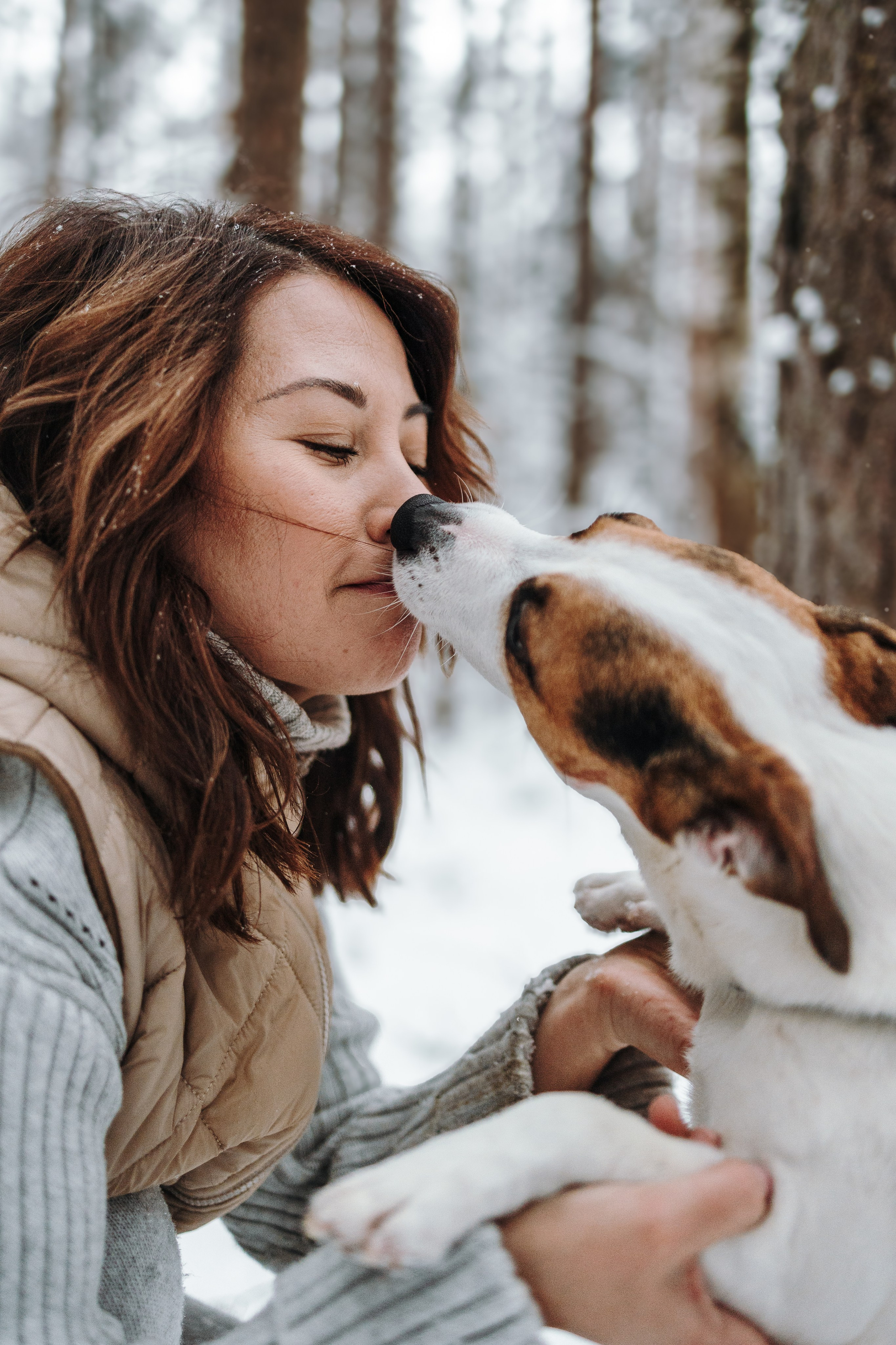 Наталья и Микки. Фотограф — Анималист | Санкт-Петербург