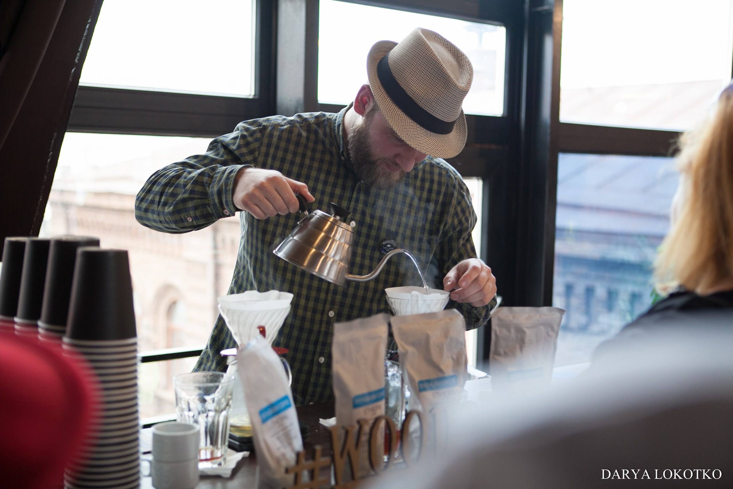 Лекция от Woodcoffee + дегустация кофе. Фотограф Дарья Локотко в Красноярске