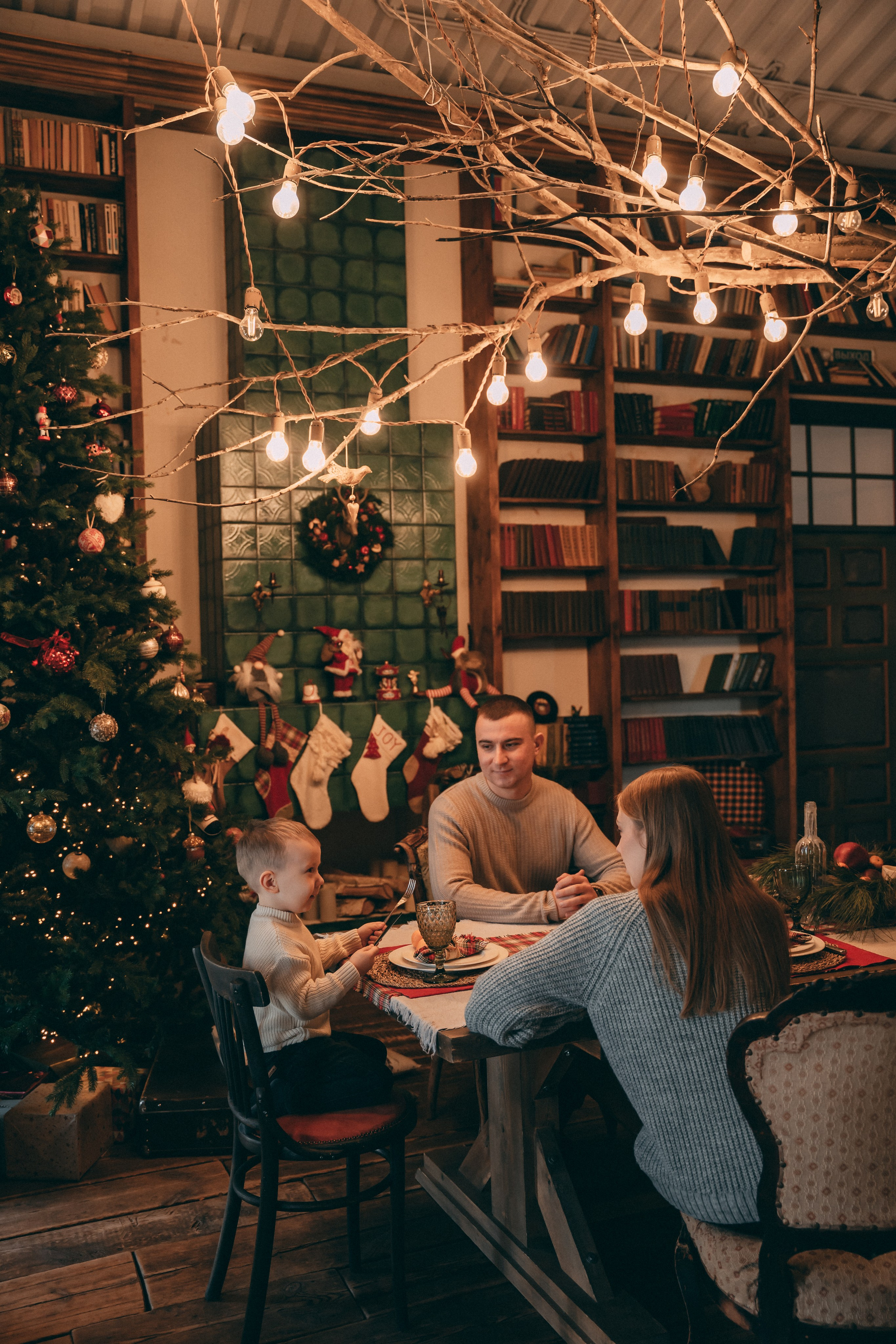 Новогодняя семейная. Главная