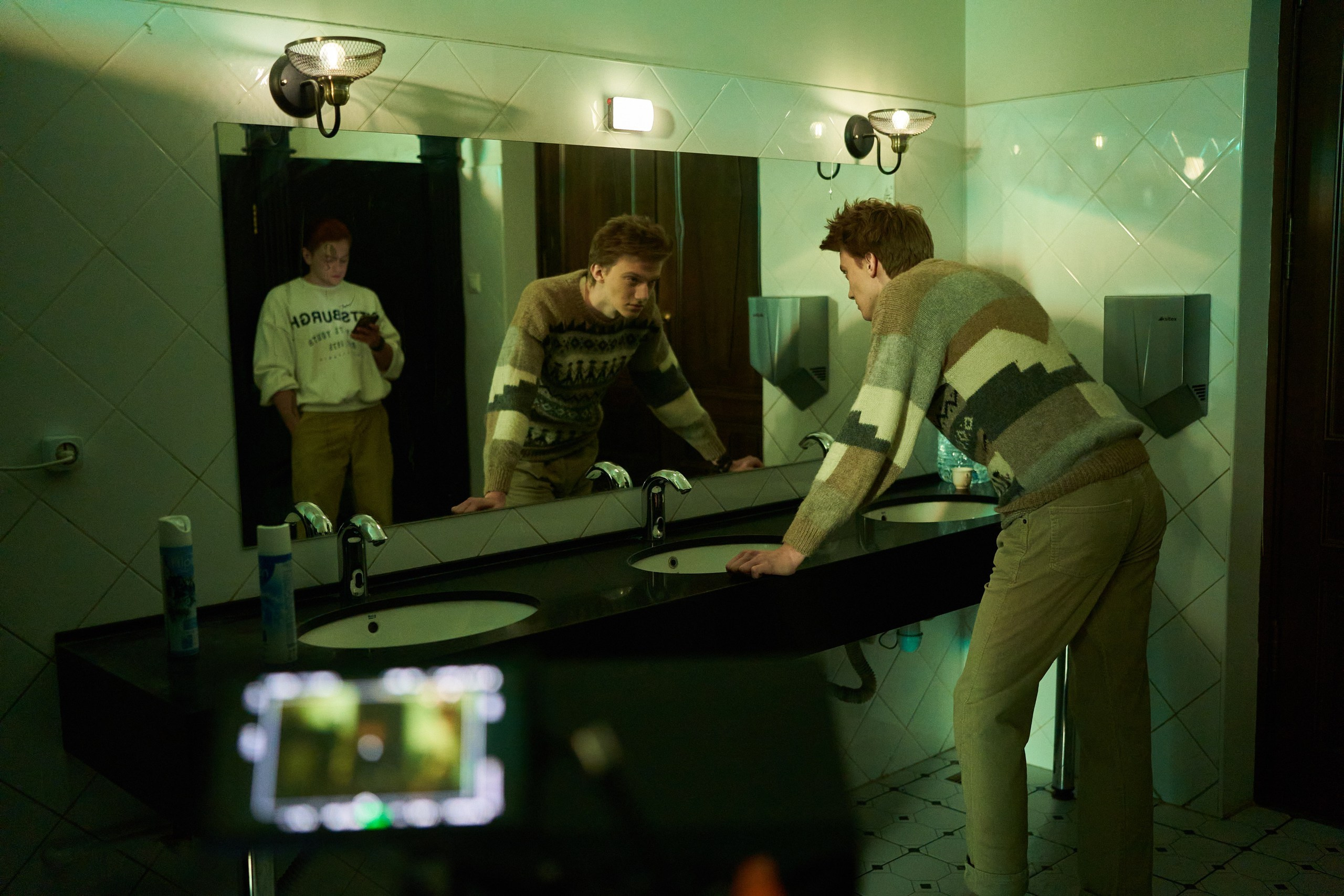 Закулисье (бэкстейдж). Фотограф Петр Анисимов