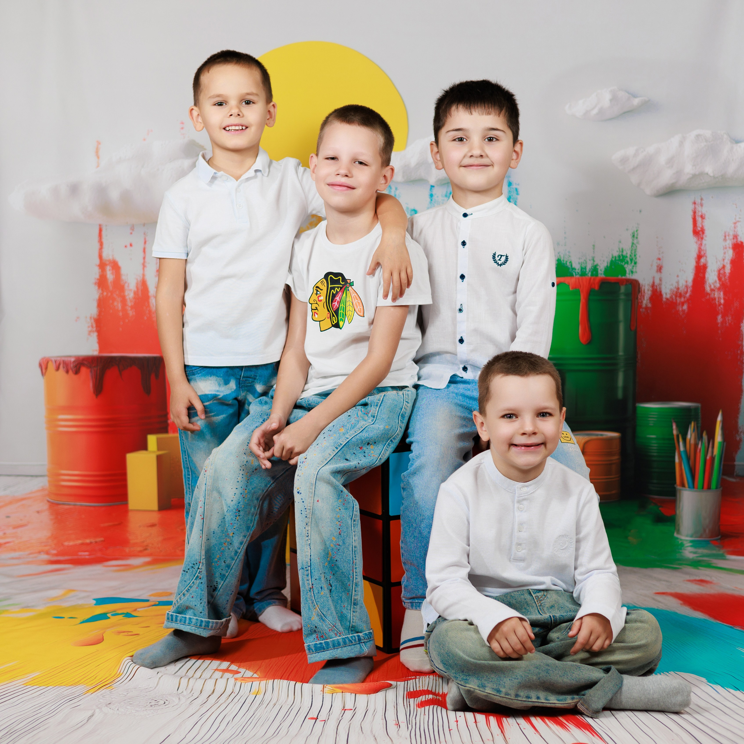 Детские сады. Бигильдина Роза фотограф в Челябинске. Выпускные альбомы