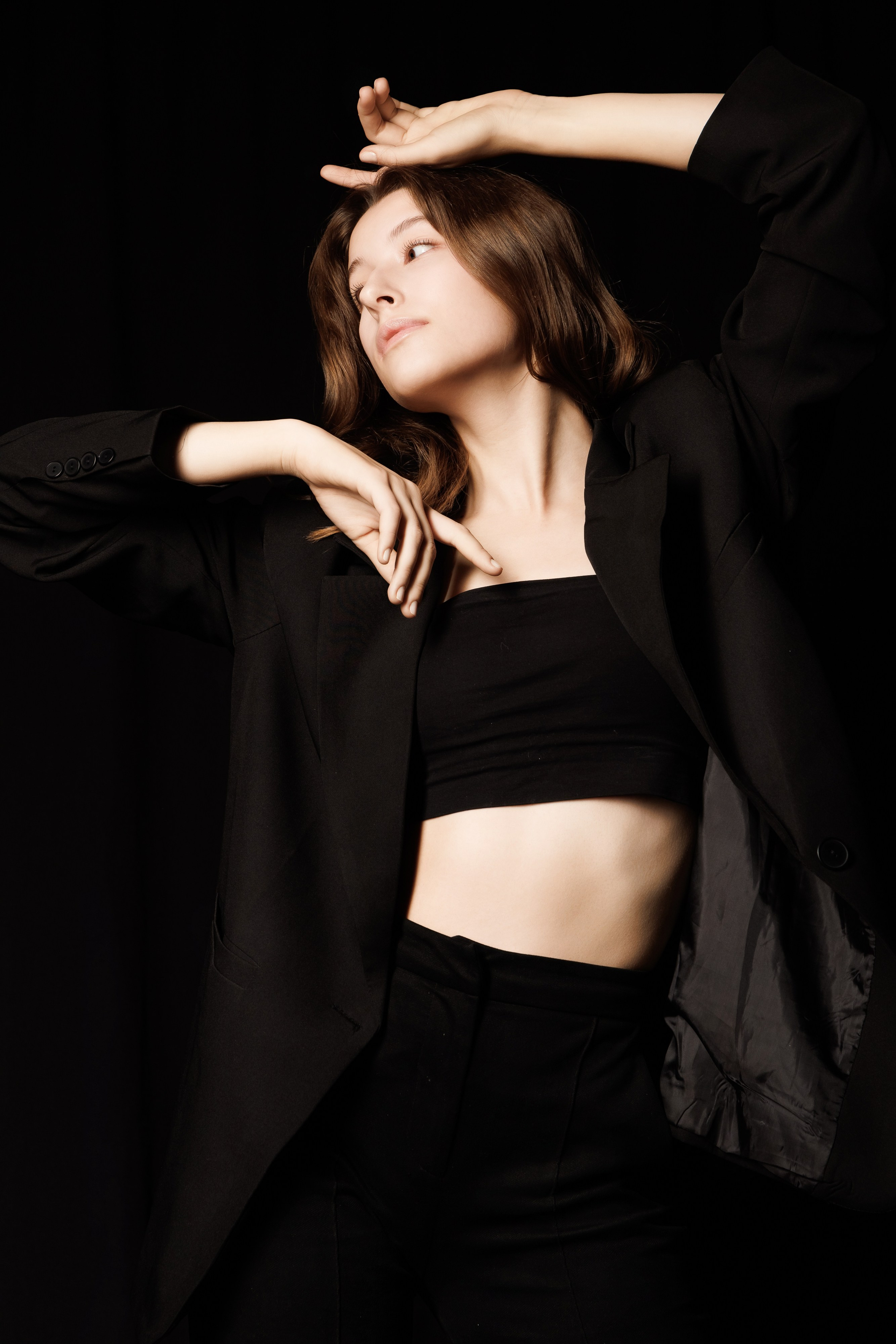 Маша. Женский и мужской фотограф в Нижнем Новгороде Наталья Латыпова. Портреты в низком ключе