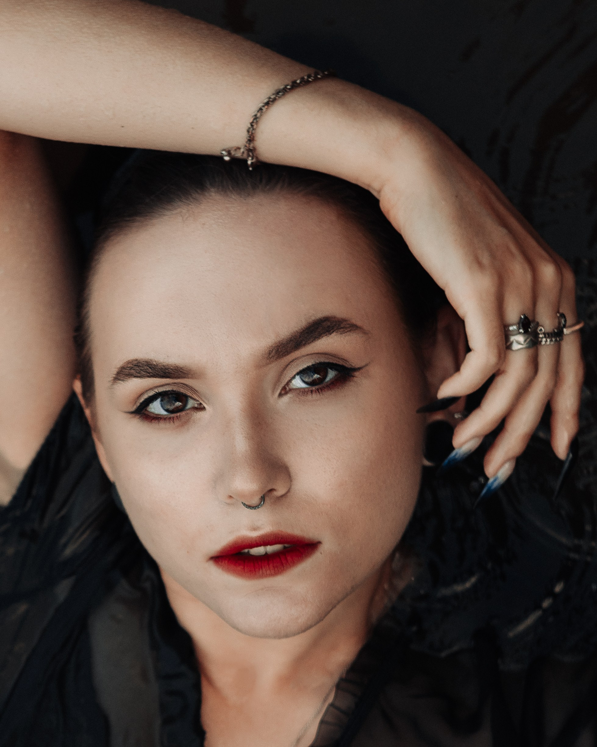 Лена — творческая фотосессия в водоёме. Фотограф Андрей Сокол — Санкт-Петербург/Москва