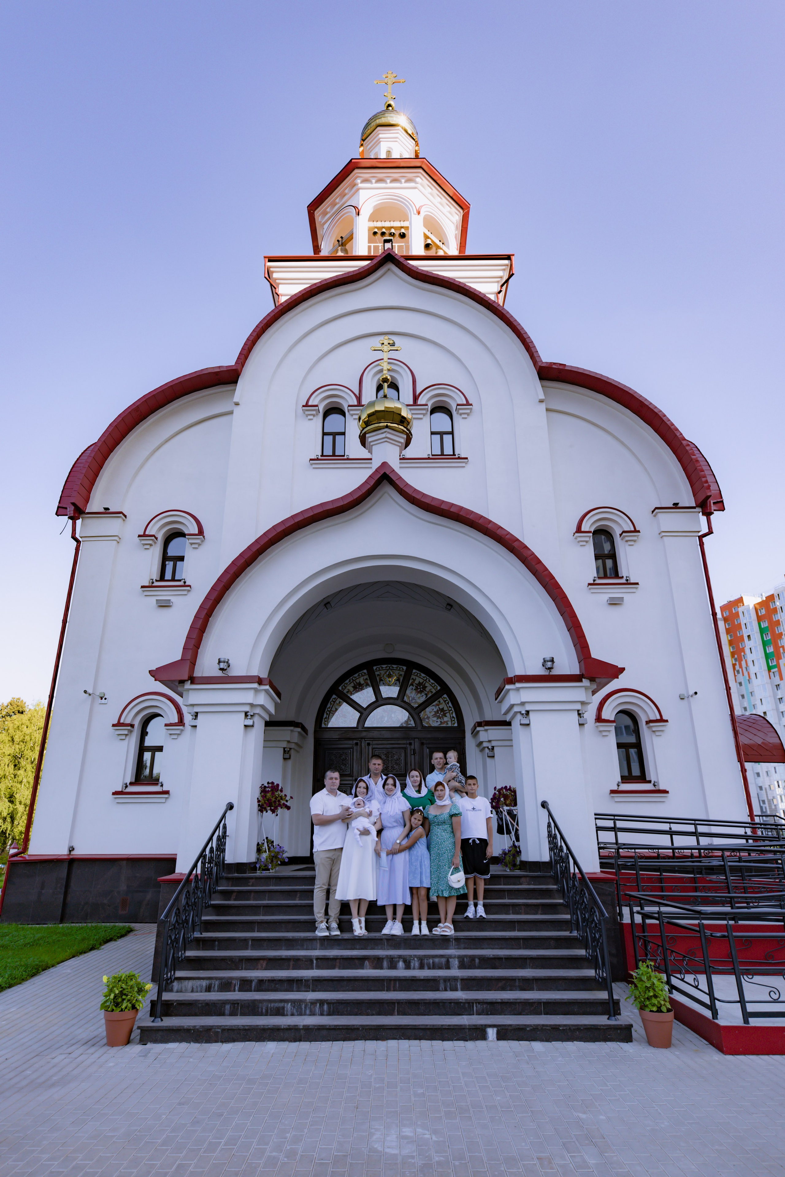Крещение Александра «Храм Георгия Победоносца». Детский и семейный фотограф Евгения Вахнеева Москва Зеленоград