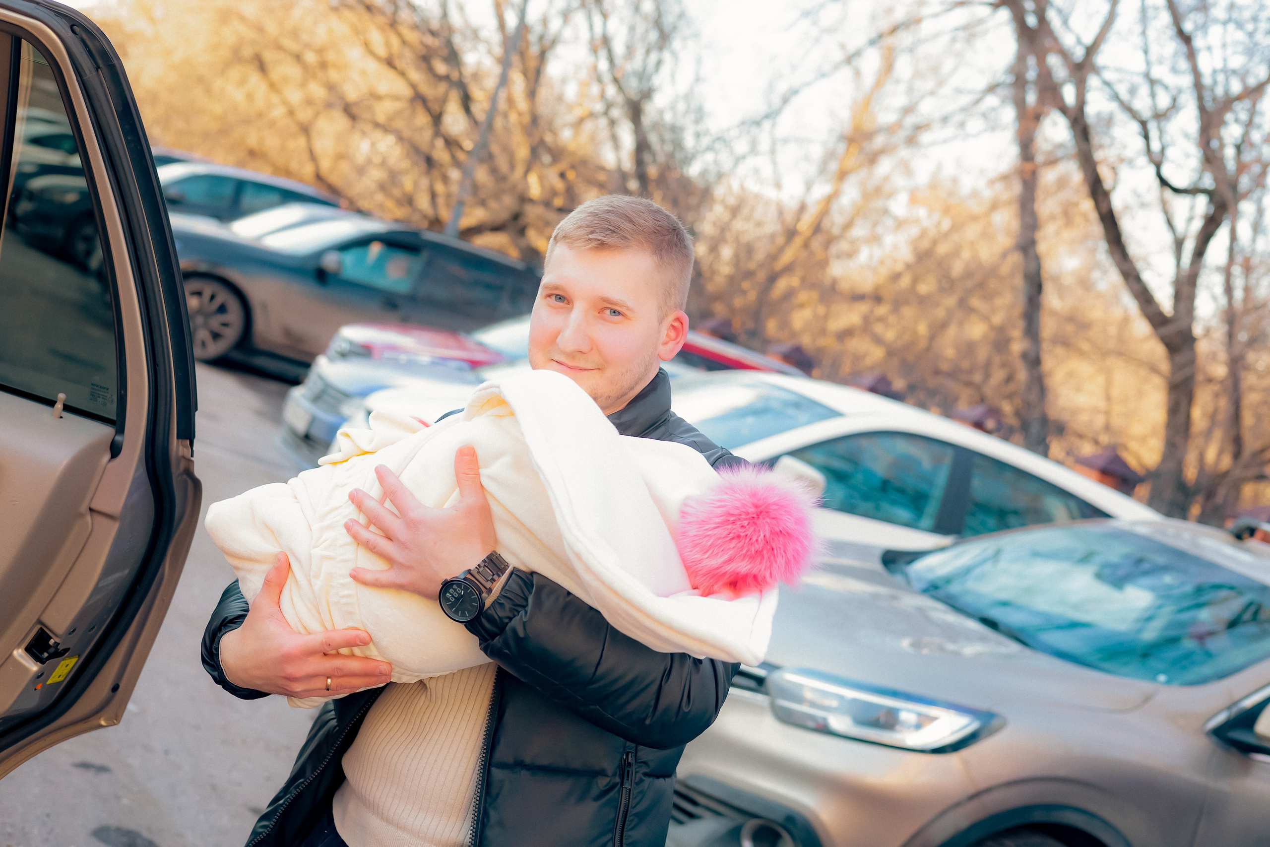Выписка Арины. Детский и семейный фотограф Евгения Вахнеева Москва Зеленоград