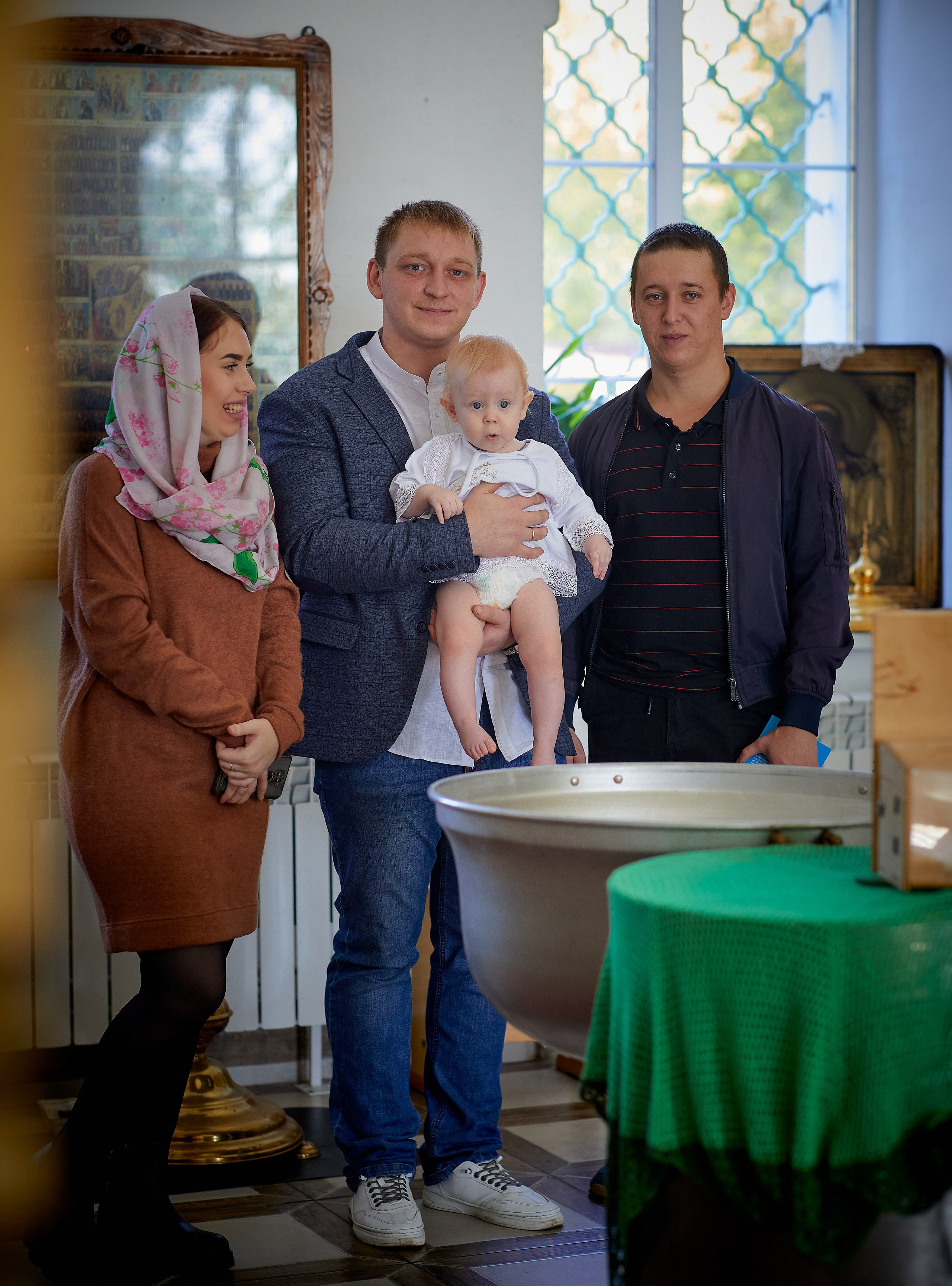 Крещение Сонечки. Семейный и детский фотограф в Ярославле Юлия Галашина