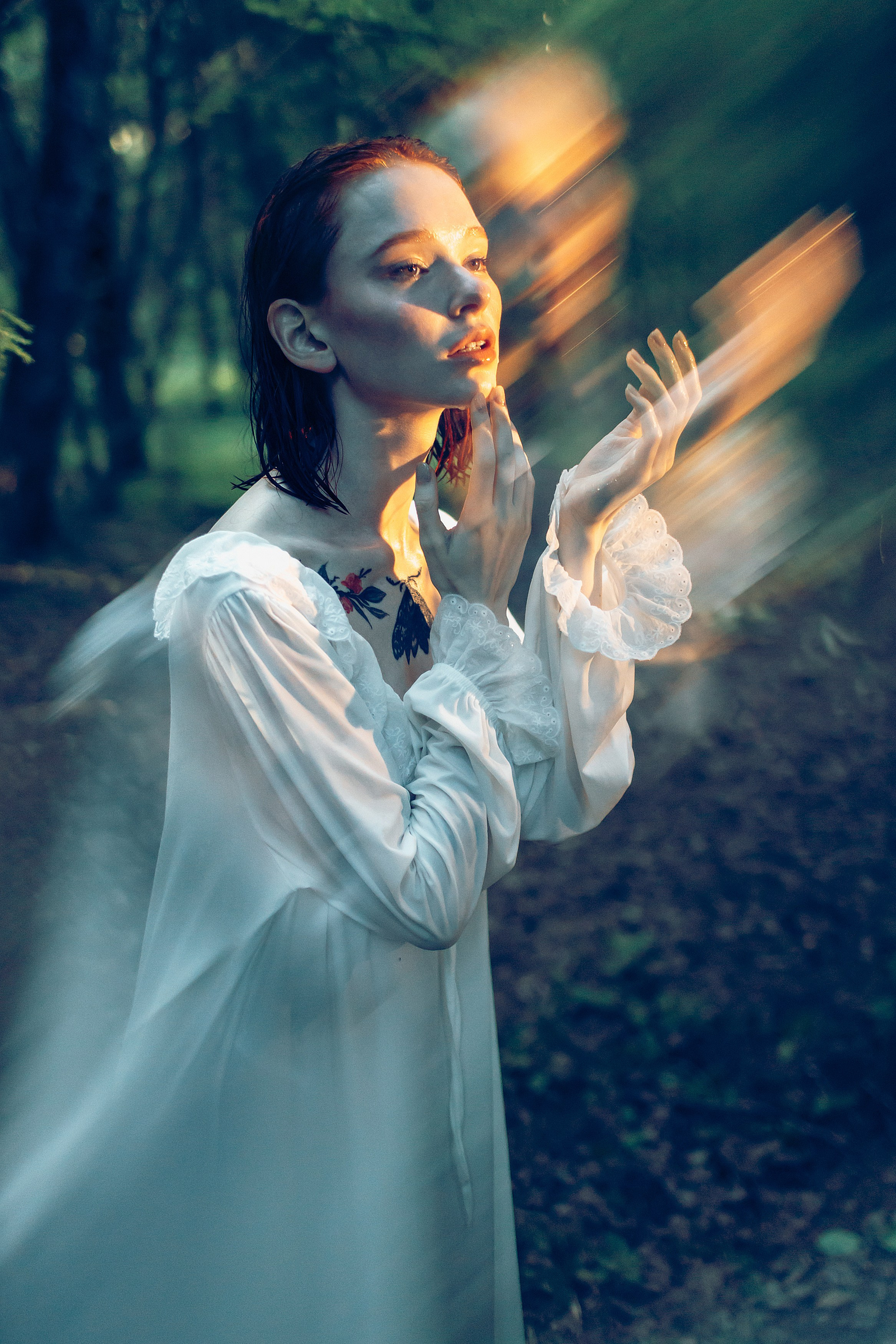 Сквозь листву. Портретный фотограф Лакшин Денис. Истории через фотографию