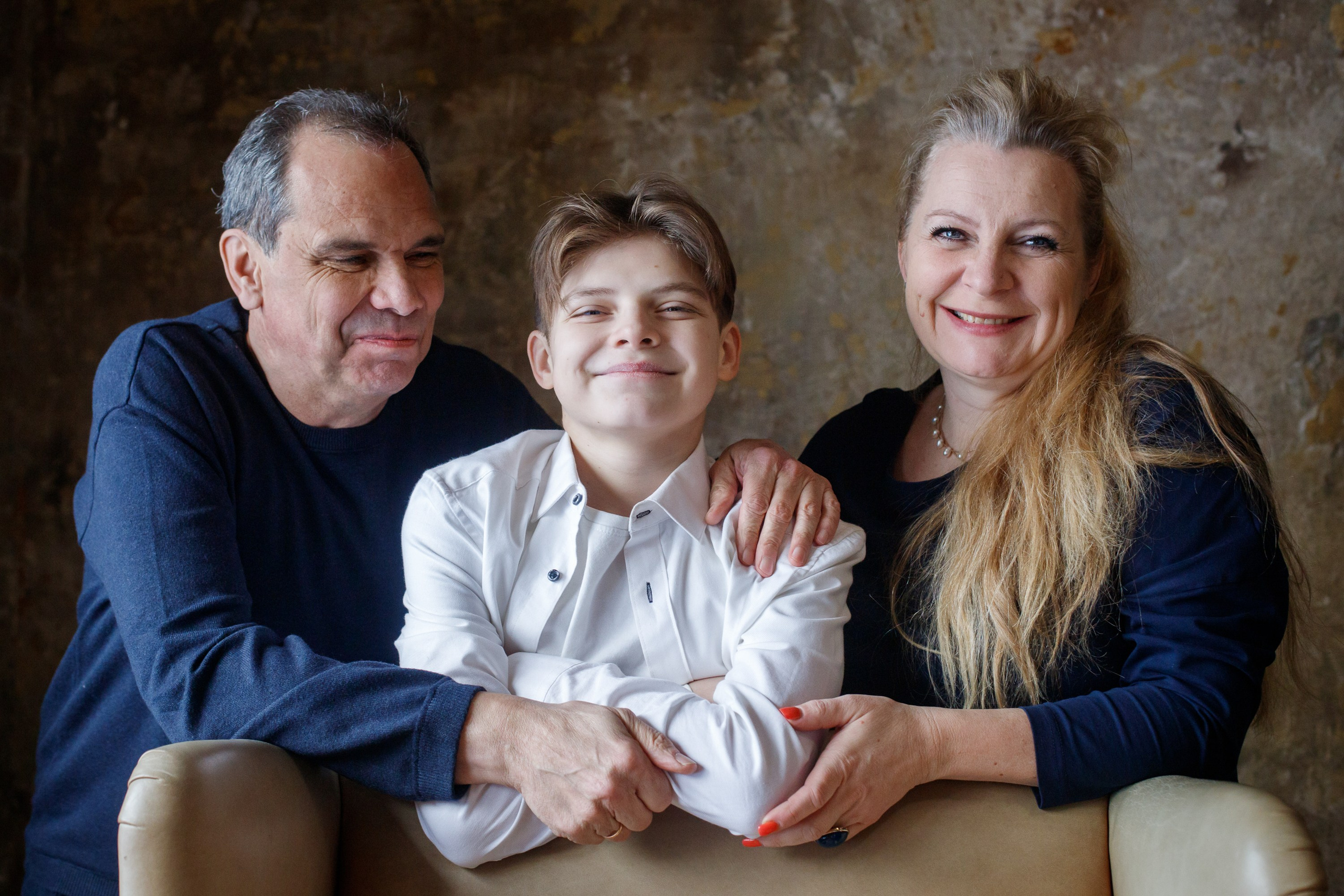 Большая семья на Рождество. Семейный и школьный фотограф в Москве Анна Ткач