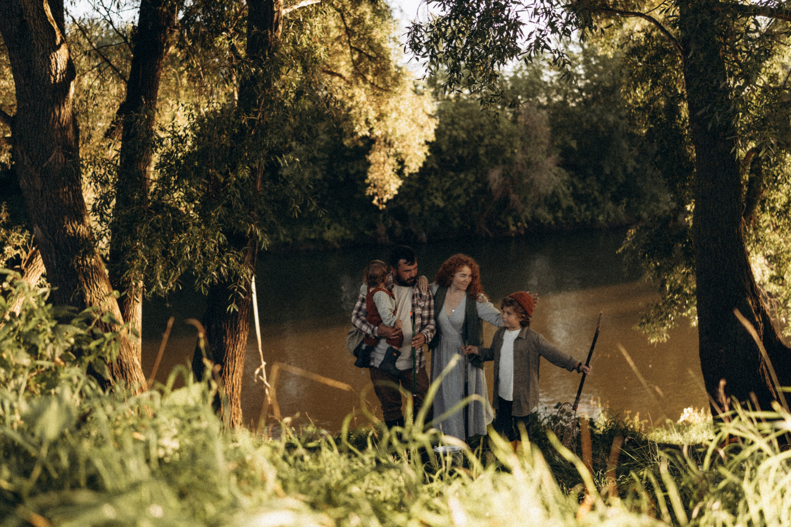 На рыбалке. Семейный и домашний фотограф в Уфе Ирина Гарасюта