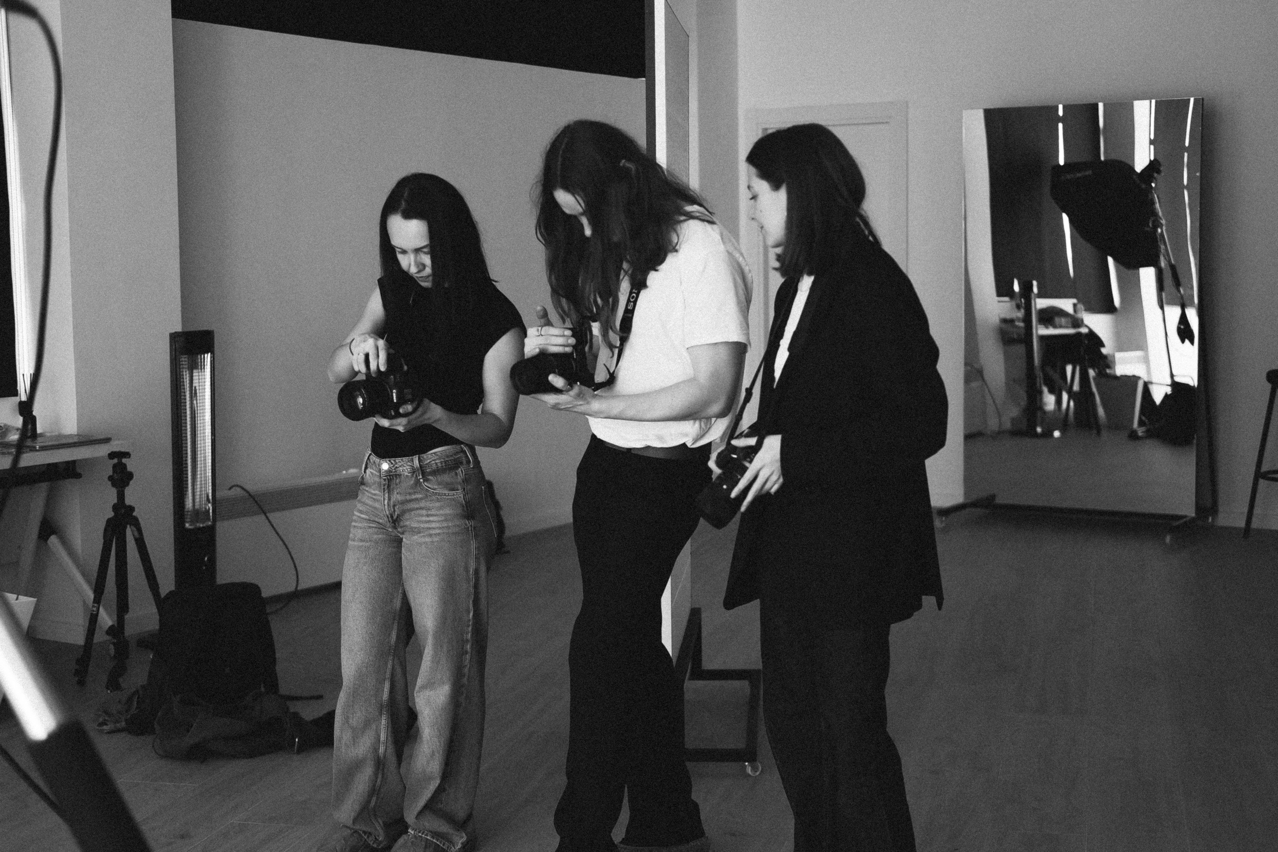 Backstage of Masha Bludova “friends and masterclass”. Photographer Tbilisi