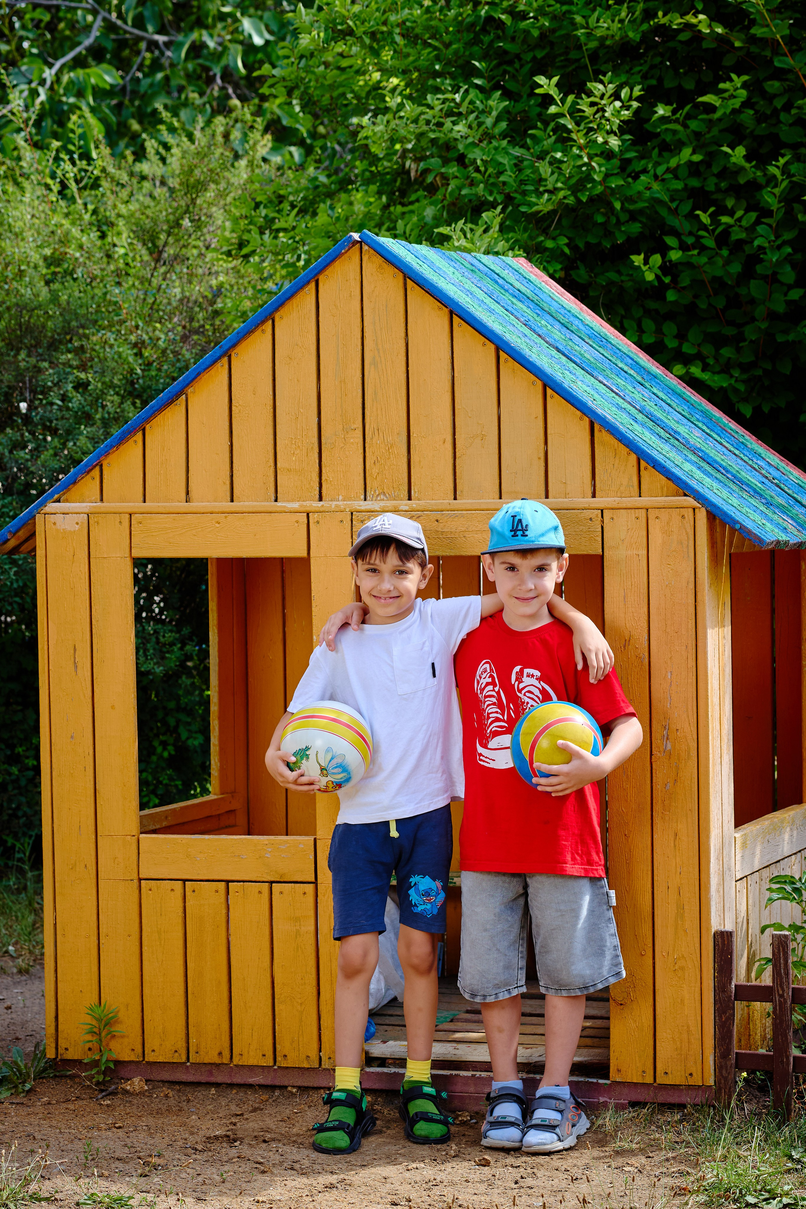 Пример летней съемки в детском саду № 92 Старшая группа Радуга. Фотограф Выпускные альбомы Таганрог Сергей Коробченко