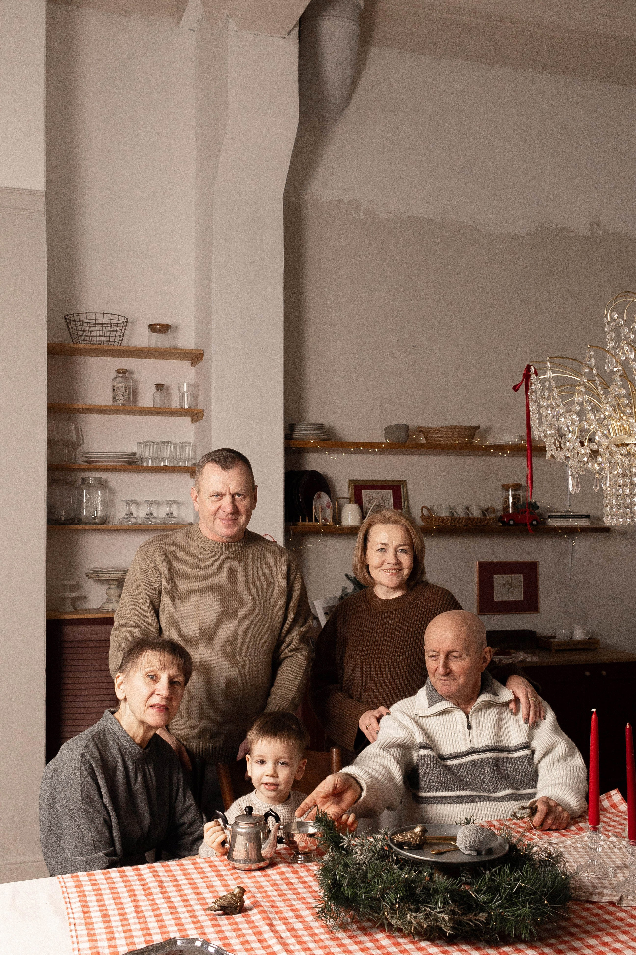 Рождественская семейная история. Свадебный и портретный фотограф Соломко Диана