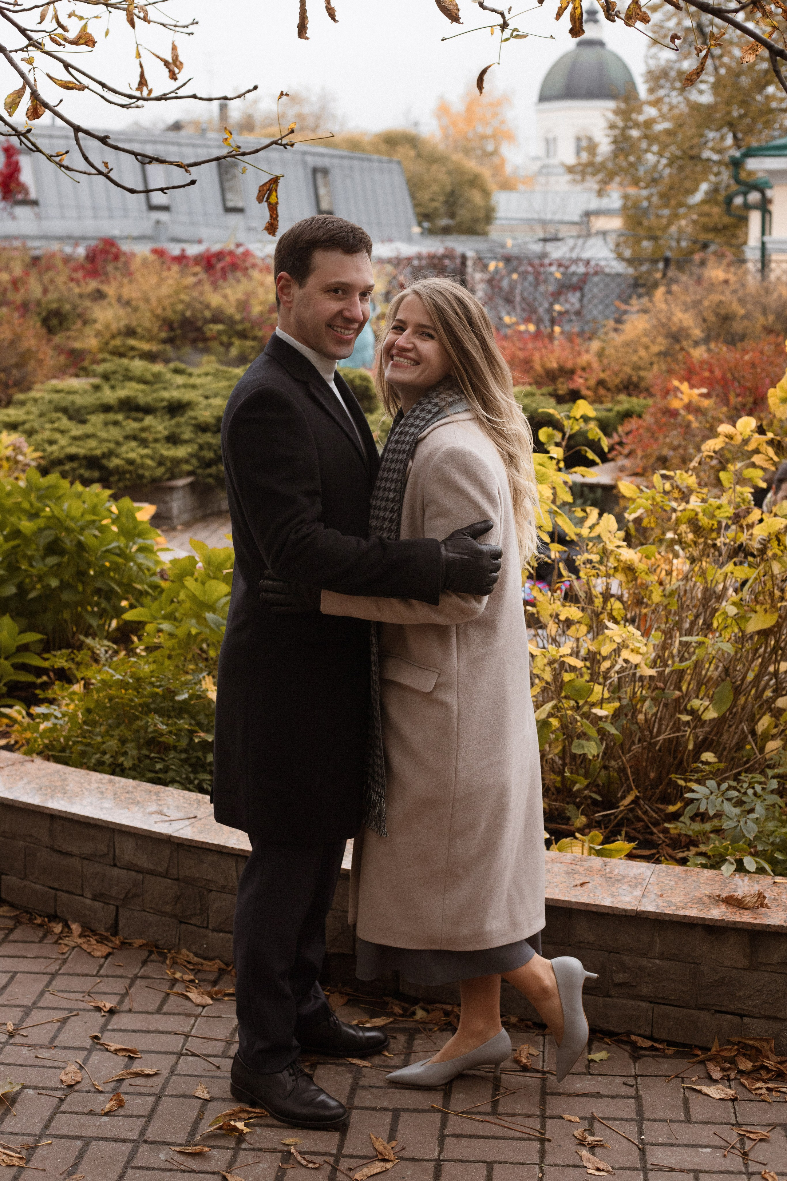 Осенняя прогулка. Свадебный и портретный фотограф в Москве Мария Кравченко