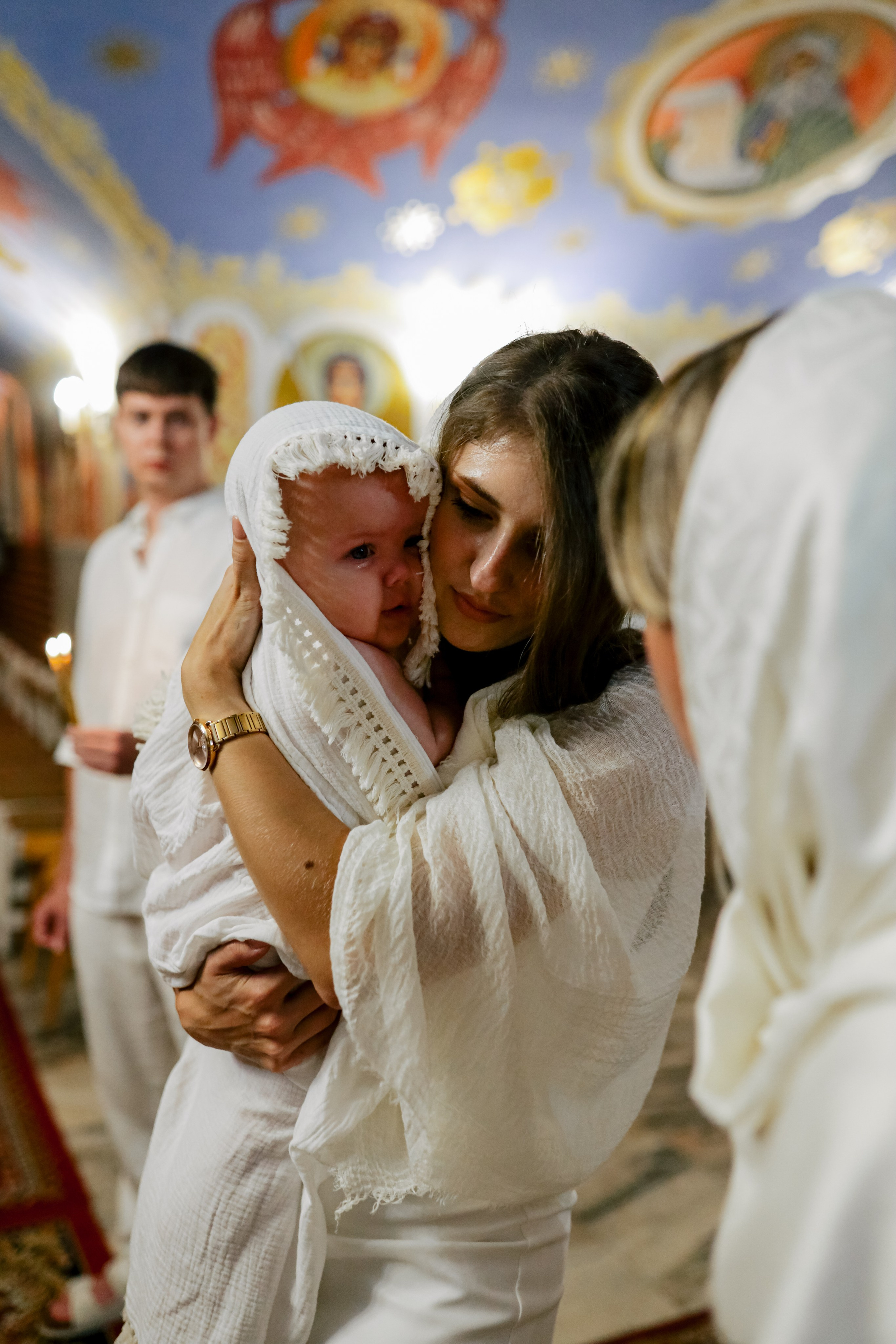 Крещение Адрианы. Свадебный и семейный фотограф в Варшаве