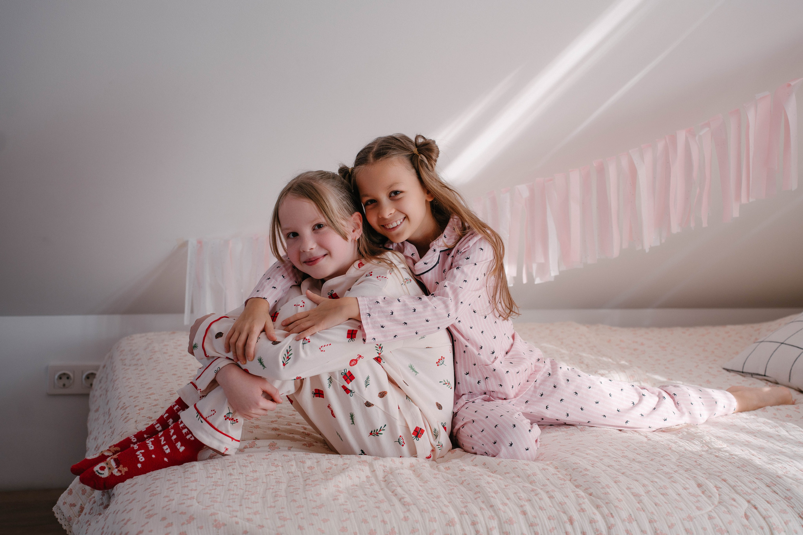 Пижамная вечеринка Варе 9 лет. Свадебный и семейный фотограф в Воронеже Анастасия Бойко