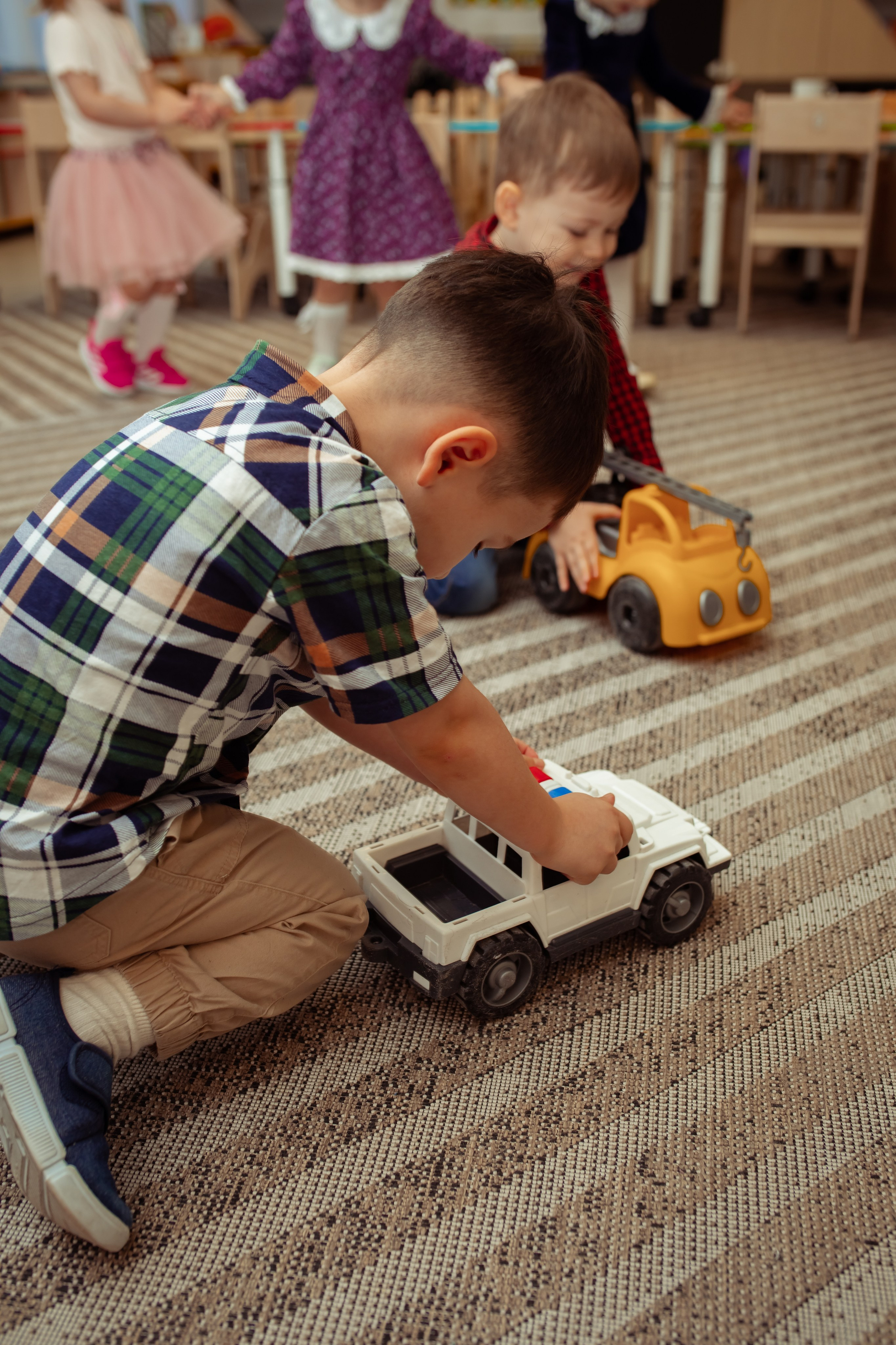 Праздник весны в детском саду. Семейный и детский фотограф в Москве Дорогова Екатерина
