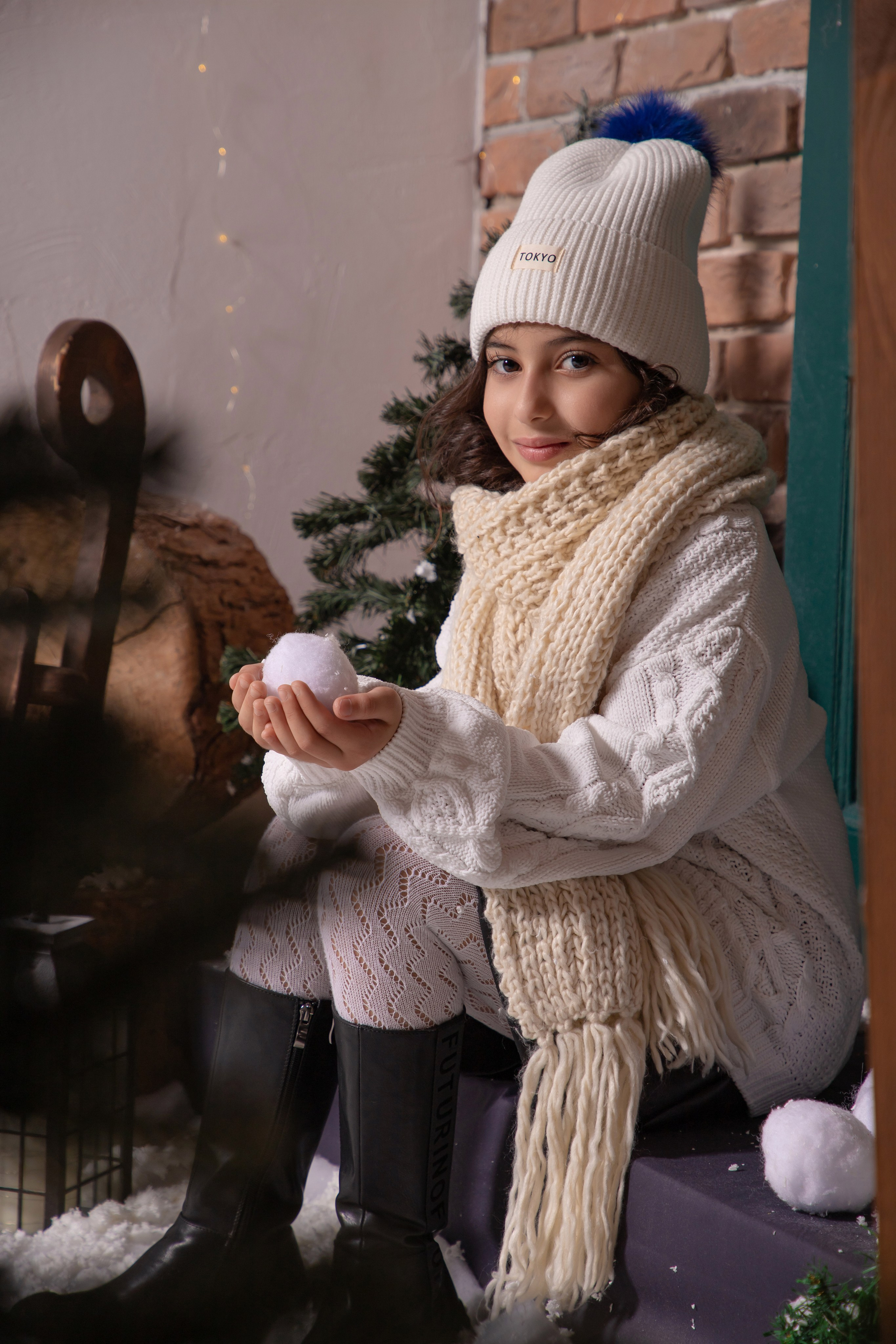 Новогодняя Фотосессия в Студии. Свадебный фотограф в Сочи Наири