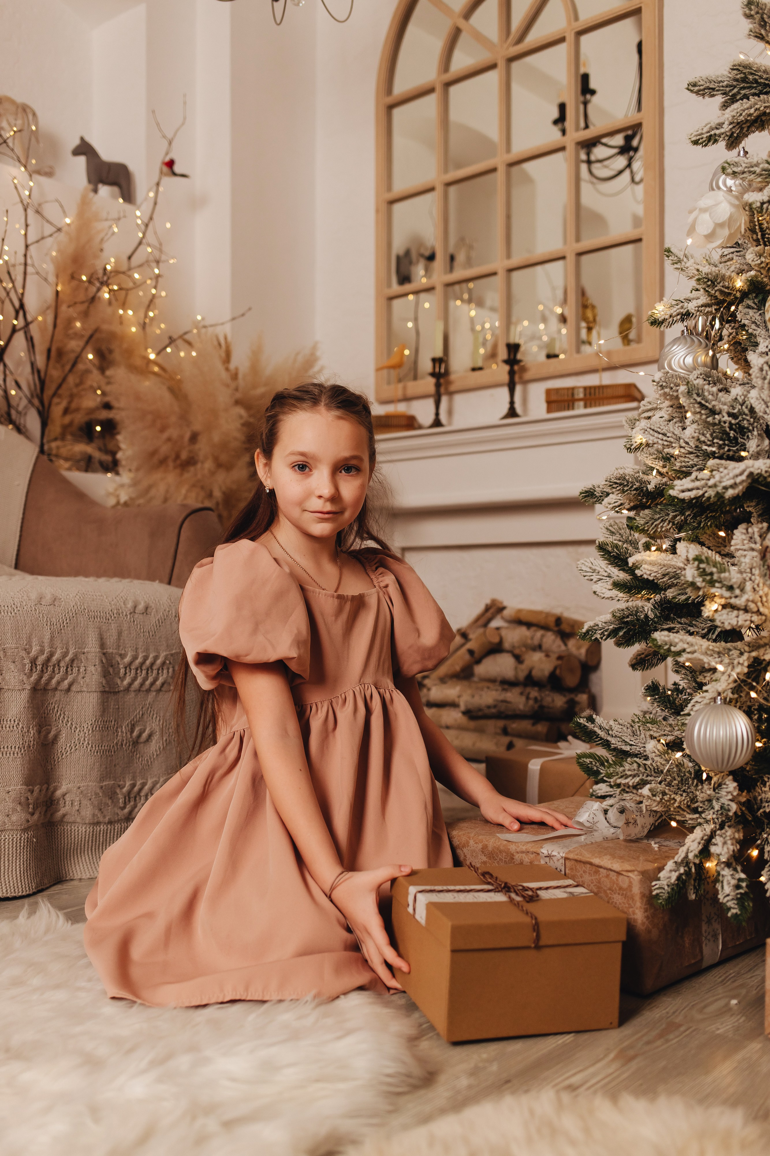 Семейная новогодняя фотосессия. Фотограф Елена Кириллова