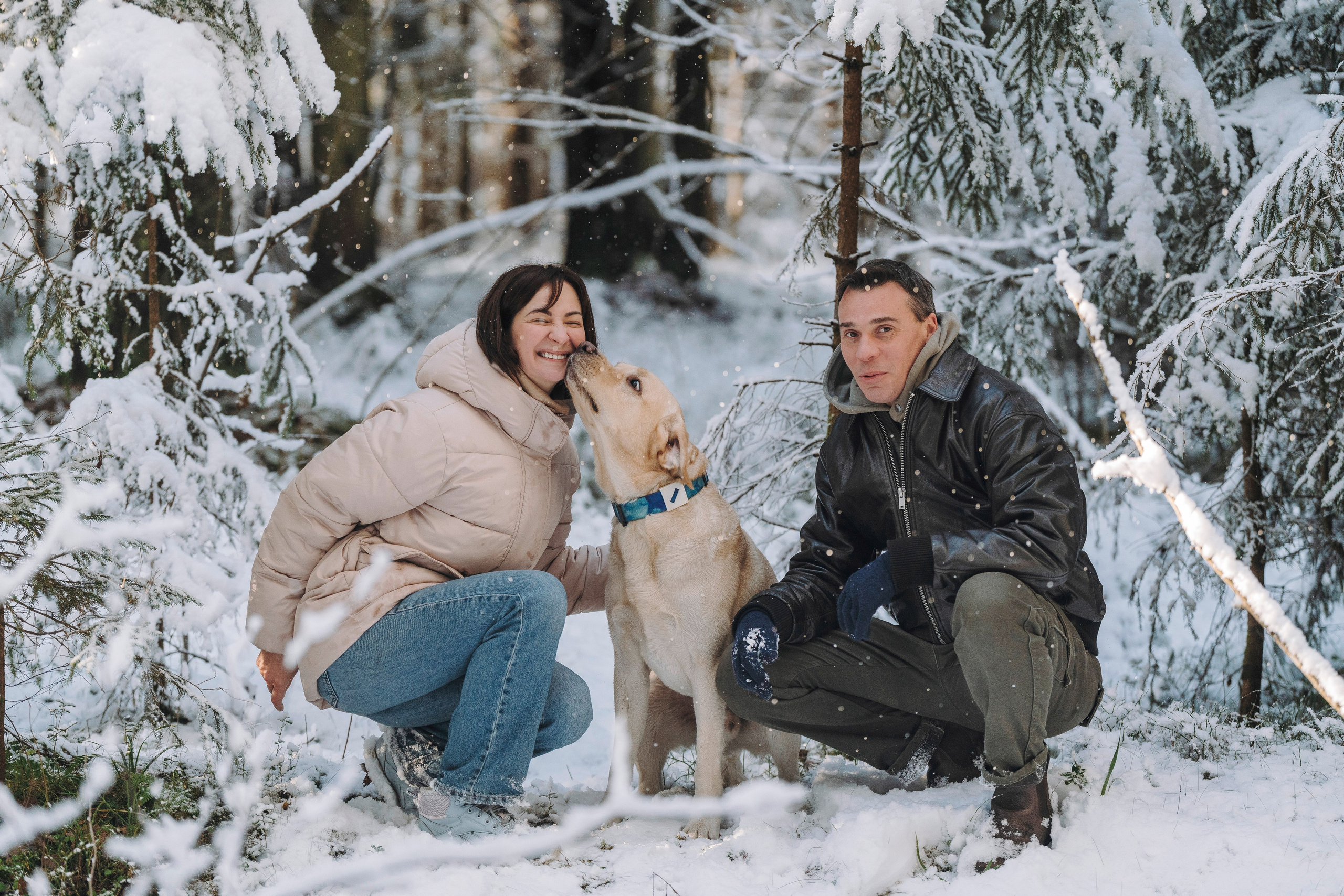 Аня и Честер. Фотограф анималист в Спб недорого Олеся Майорова