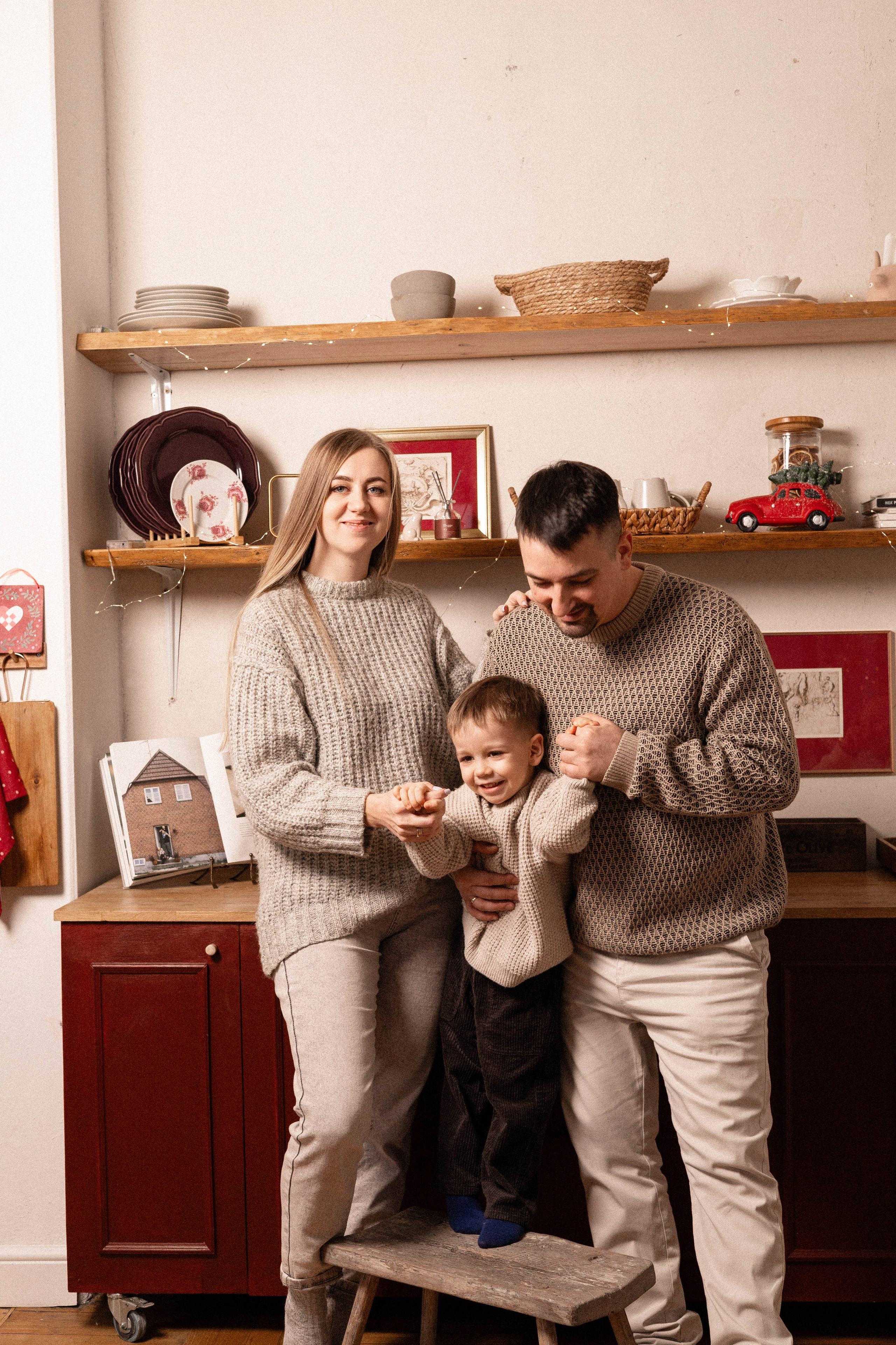 Рождественская семейная история. Свадебный и портретный фотограф Соломко Диана