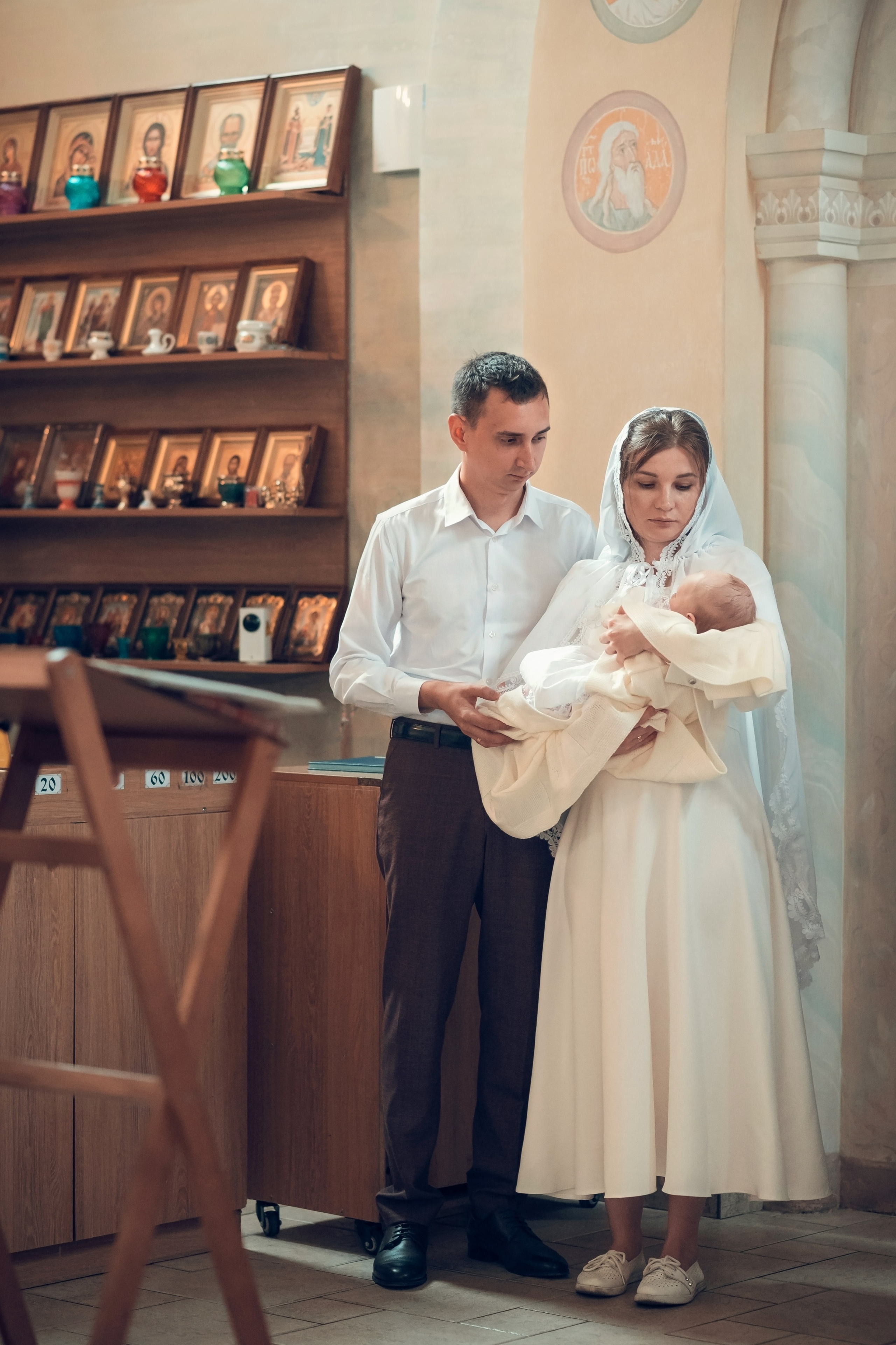 Таинство Крещения Церковь иконы Божией матери Всецарица. Семейный фотограф Олеся Батурина Рязань