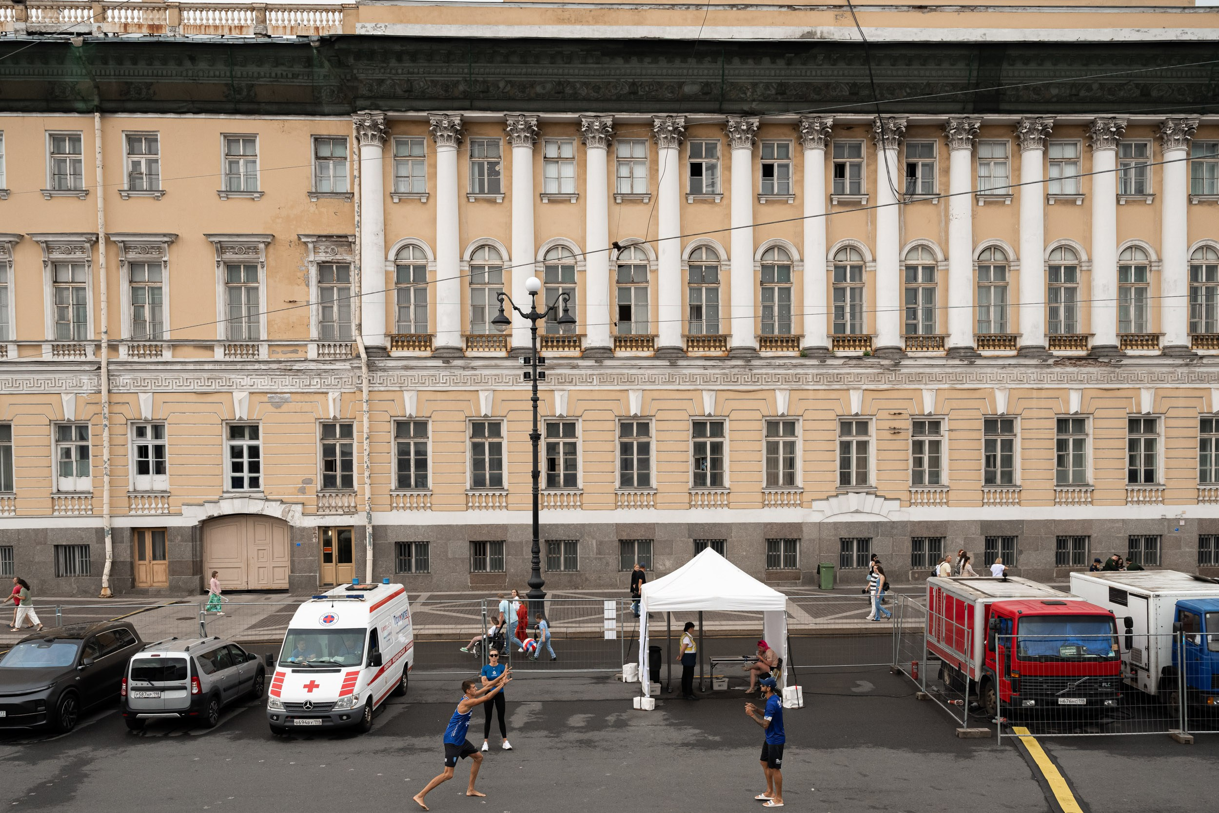 Final of the Russian Beach Volleyball Cup. Фотограф Кирилл Сафонов