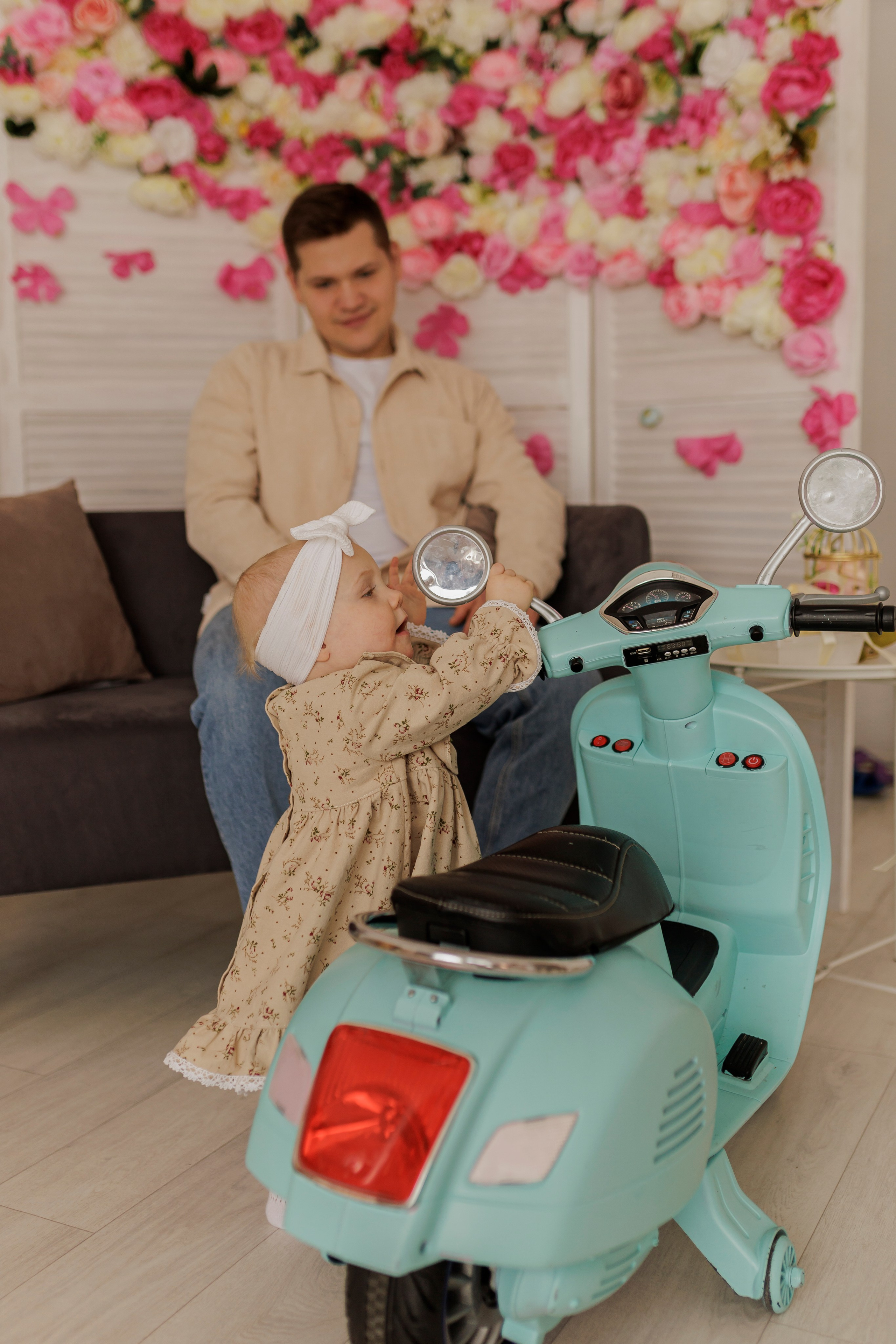 Сьемка годика для Анечки. Семейный и детский фотограф в Рязани Васюгова Мария