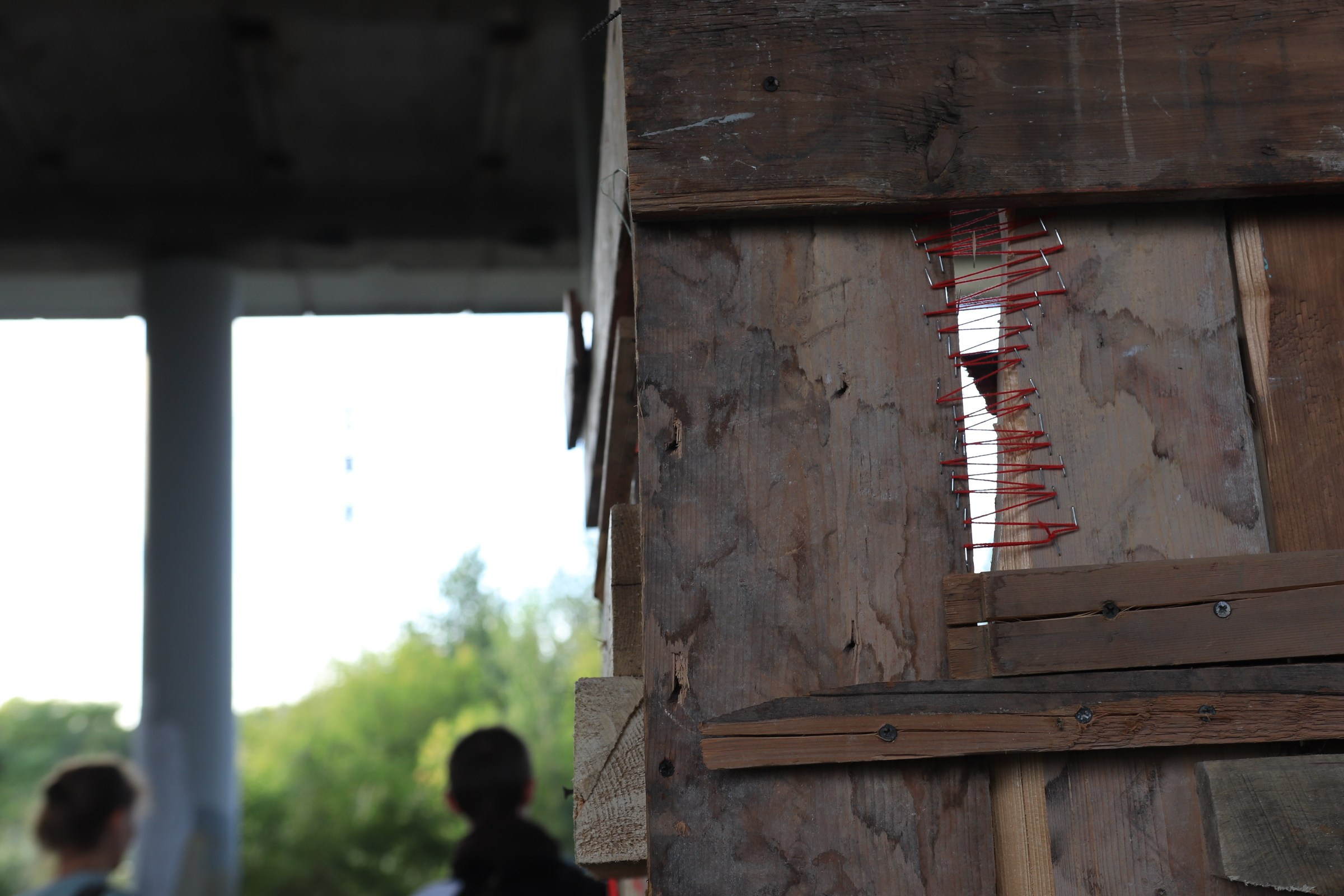 Софья Григорьева, инсталляция Починка, антибиеннале Красненькая, современное искусство 