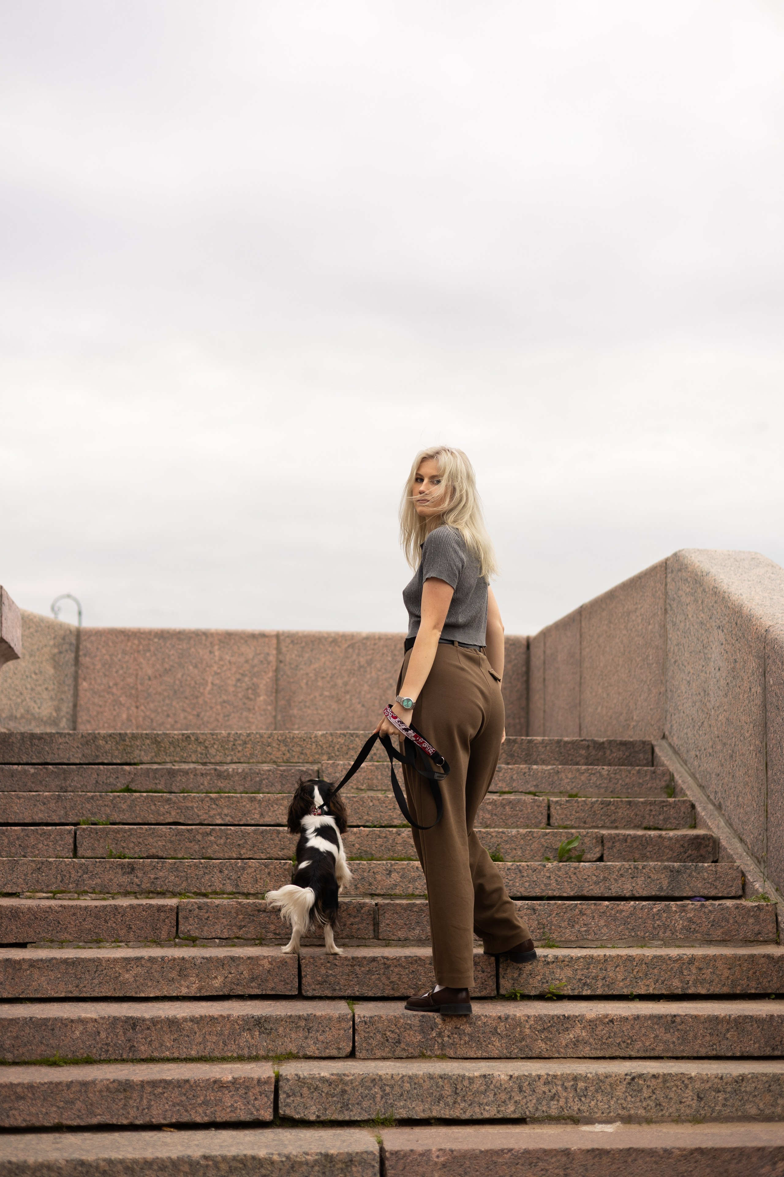 Ульяна и Ричи. Фотограф животных Евгения Верцинская