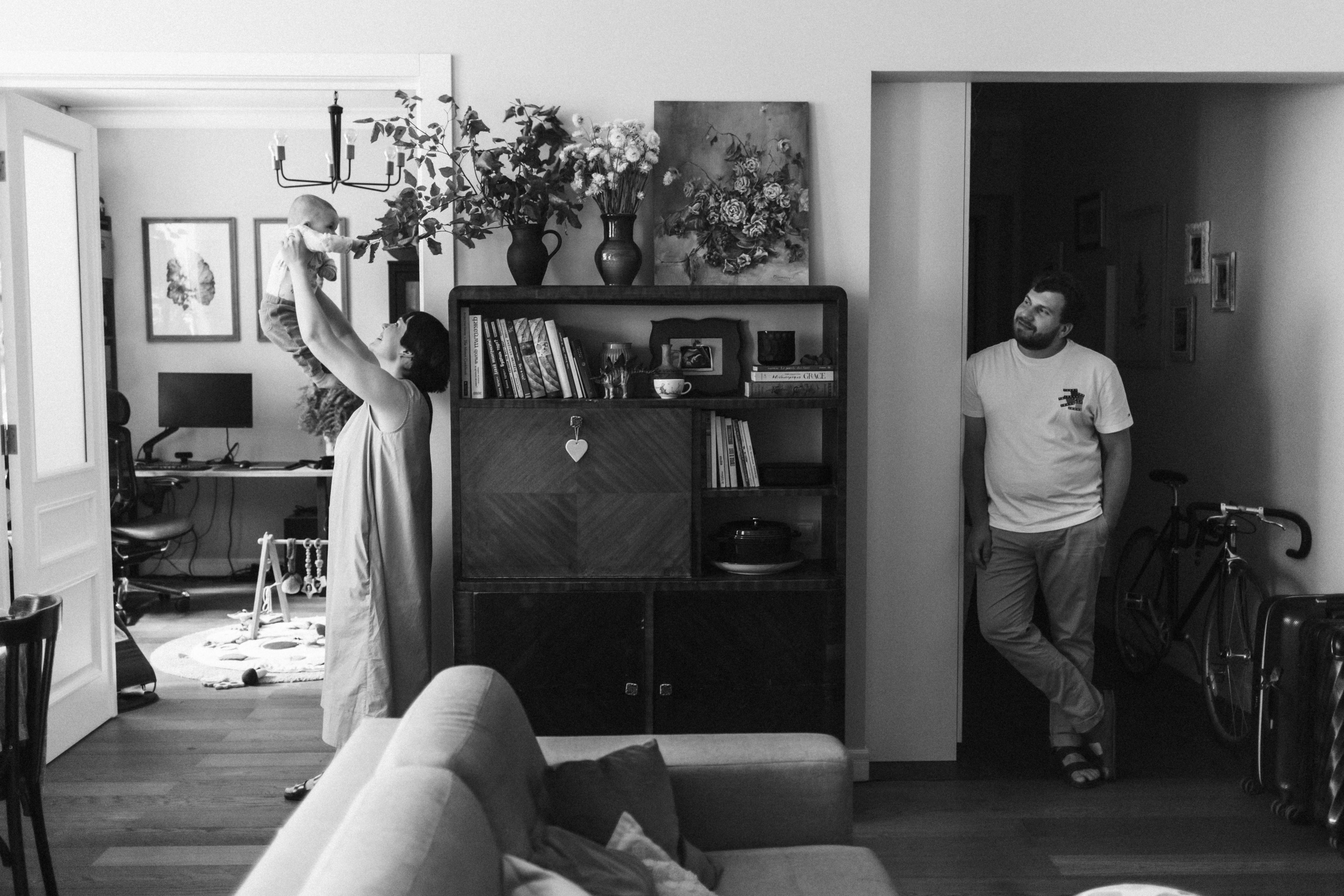 Женя, Оля и Кирилл. Семейный фотограф в Москве