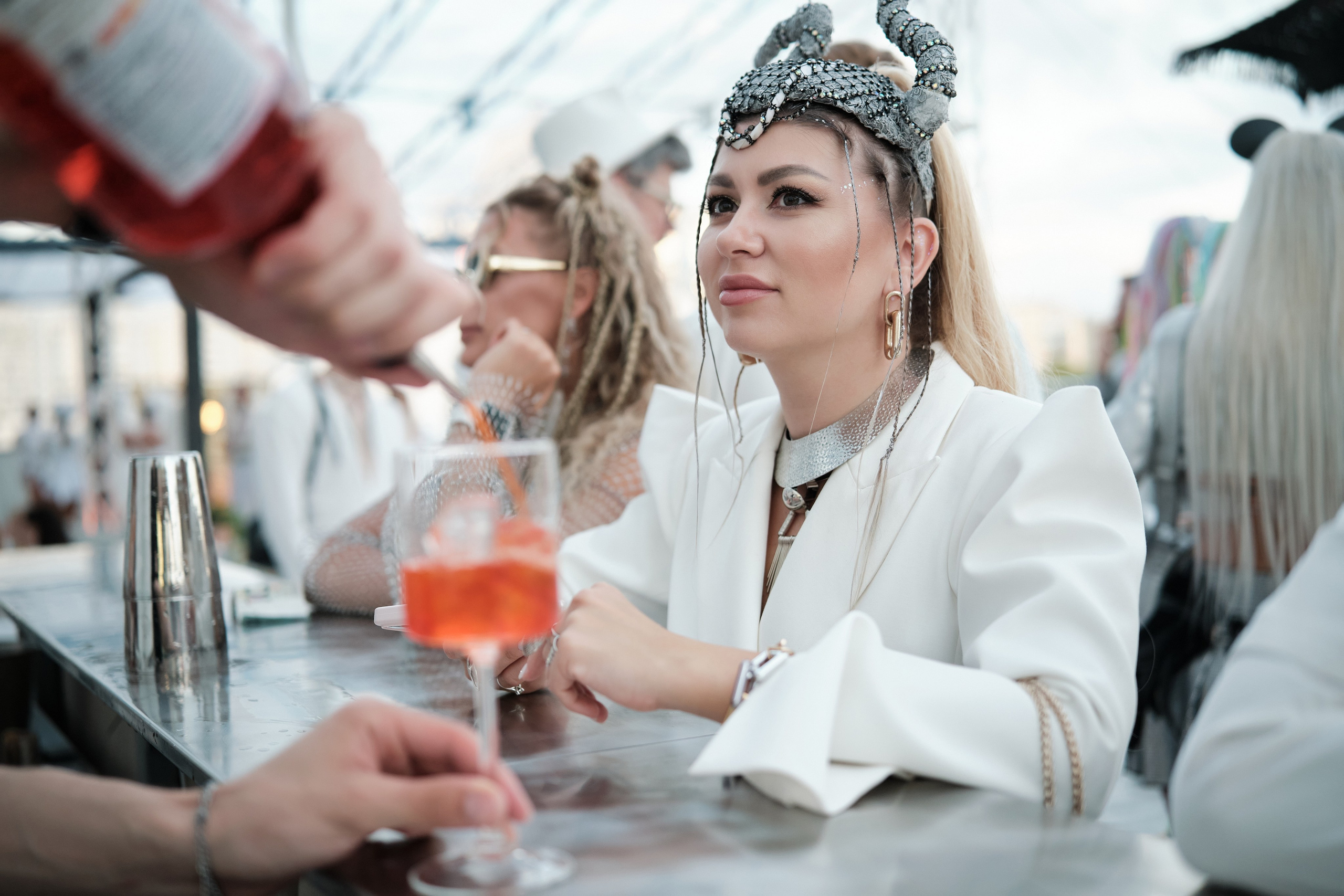 Burning Man на террасе White Point. Репортажный фотограф Дмитрий Литвинский. Минск, Беларусь, мир