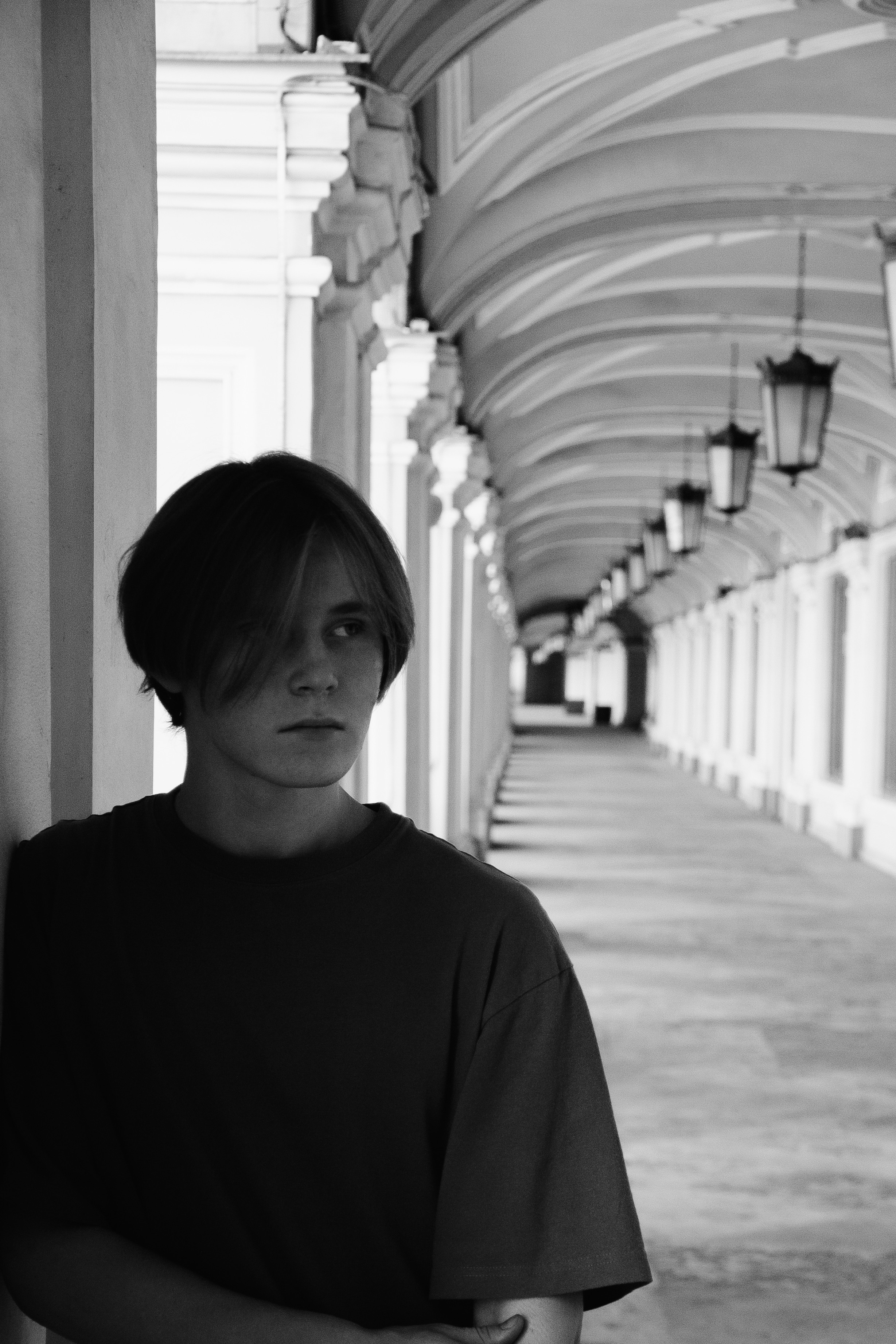 Евгений. Улицы города. ЧБ. Портретный Фотограф Александр «Konevtsoph» В Санкт-Петербурге