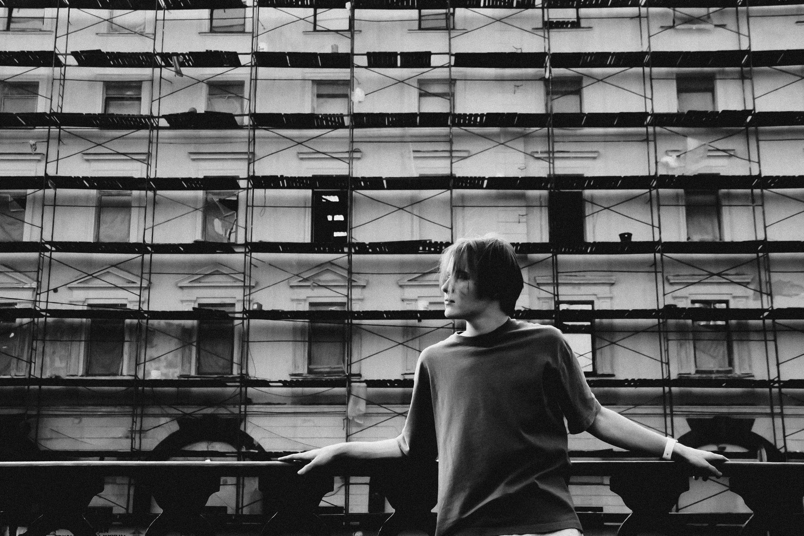 Евгений. Улицы города. ЧБ. Портретный Фотограф Александр «Konevtsoph» В Санкт-Петербурге