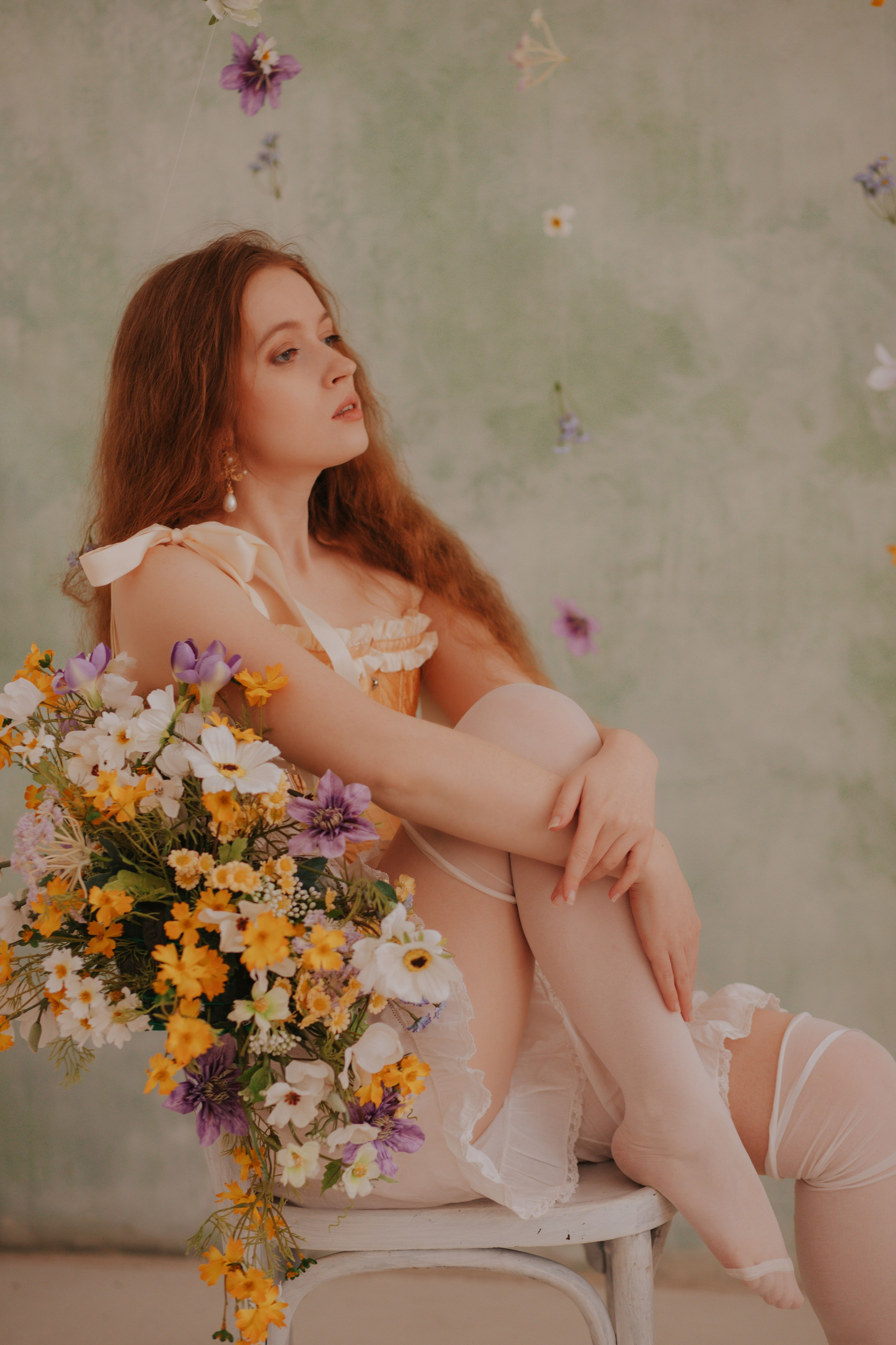 Винтажный будуар. Художественная винтажная фотография