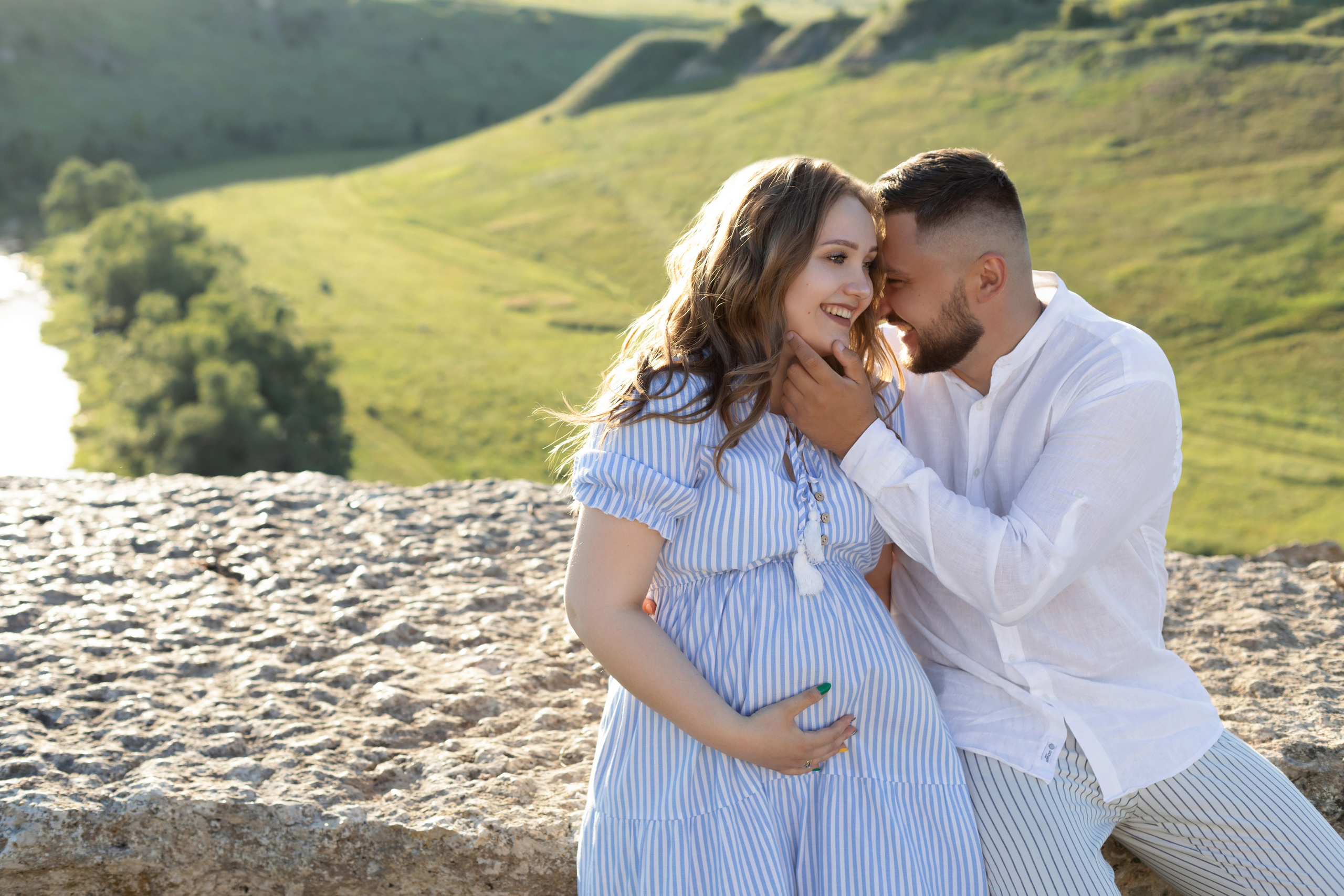 Беременность. Фотограф Мария Щеголькова. Чувственный женский портрет