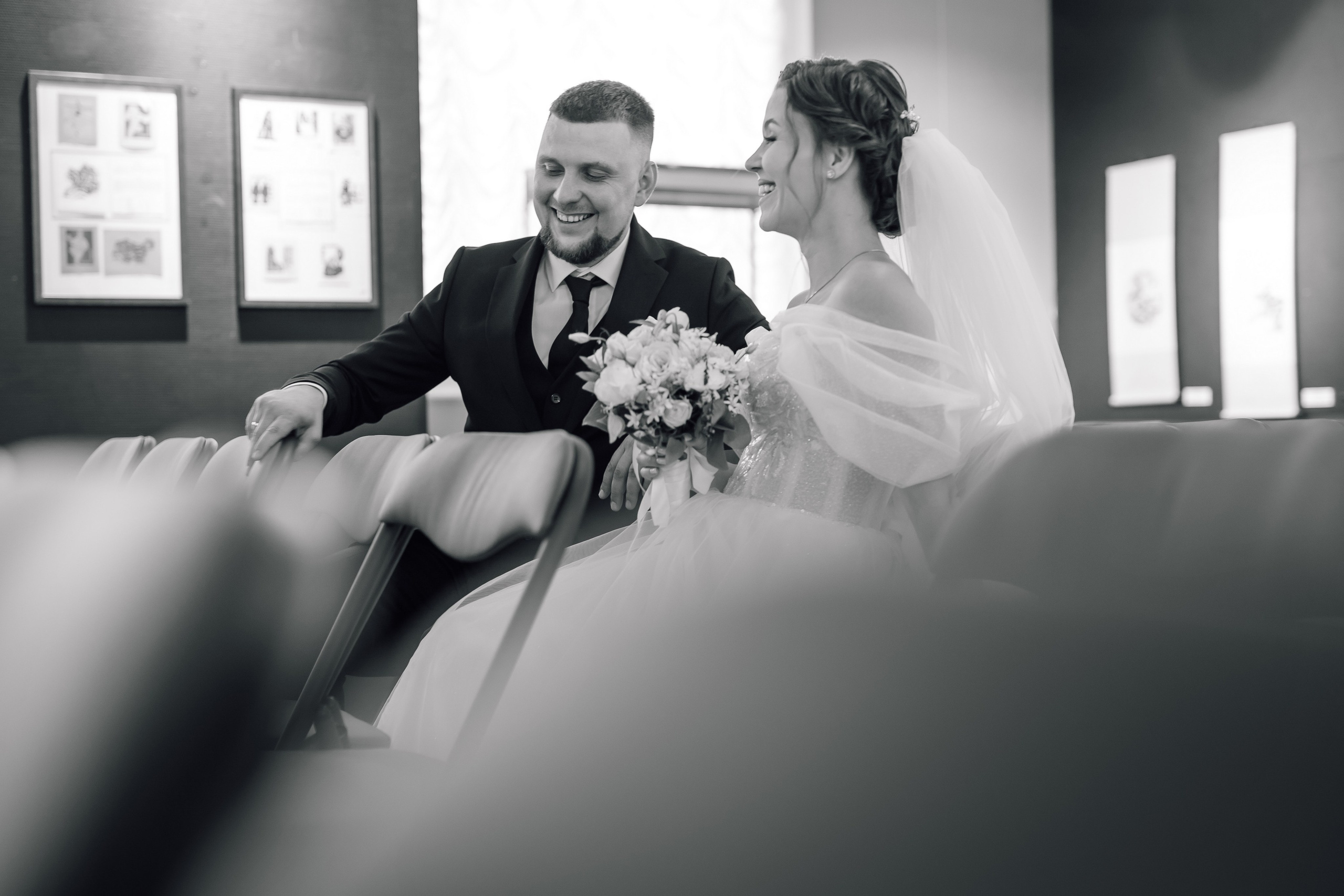 Свадебный день Яны и Максима, прогулка в лесу, Картинная галерея в Тамбове. Свадебный фотограф в Тамбове Павел Четвертков