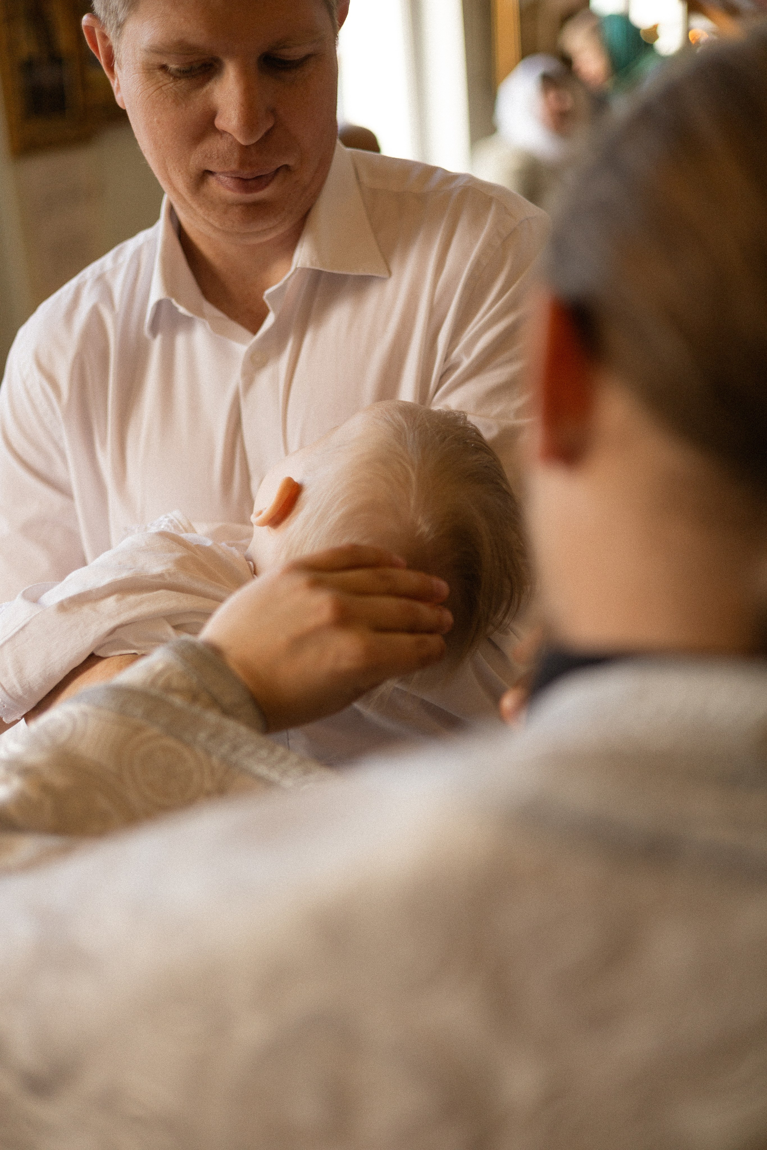 Крещение Лёвы. Фотограф в г. Чита