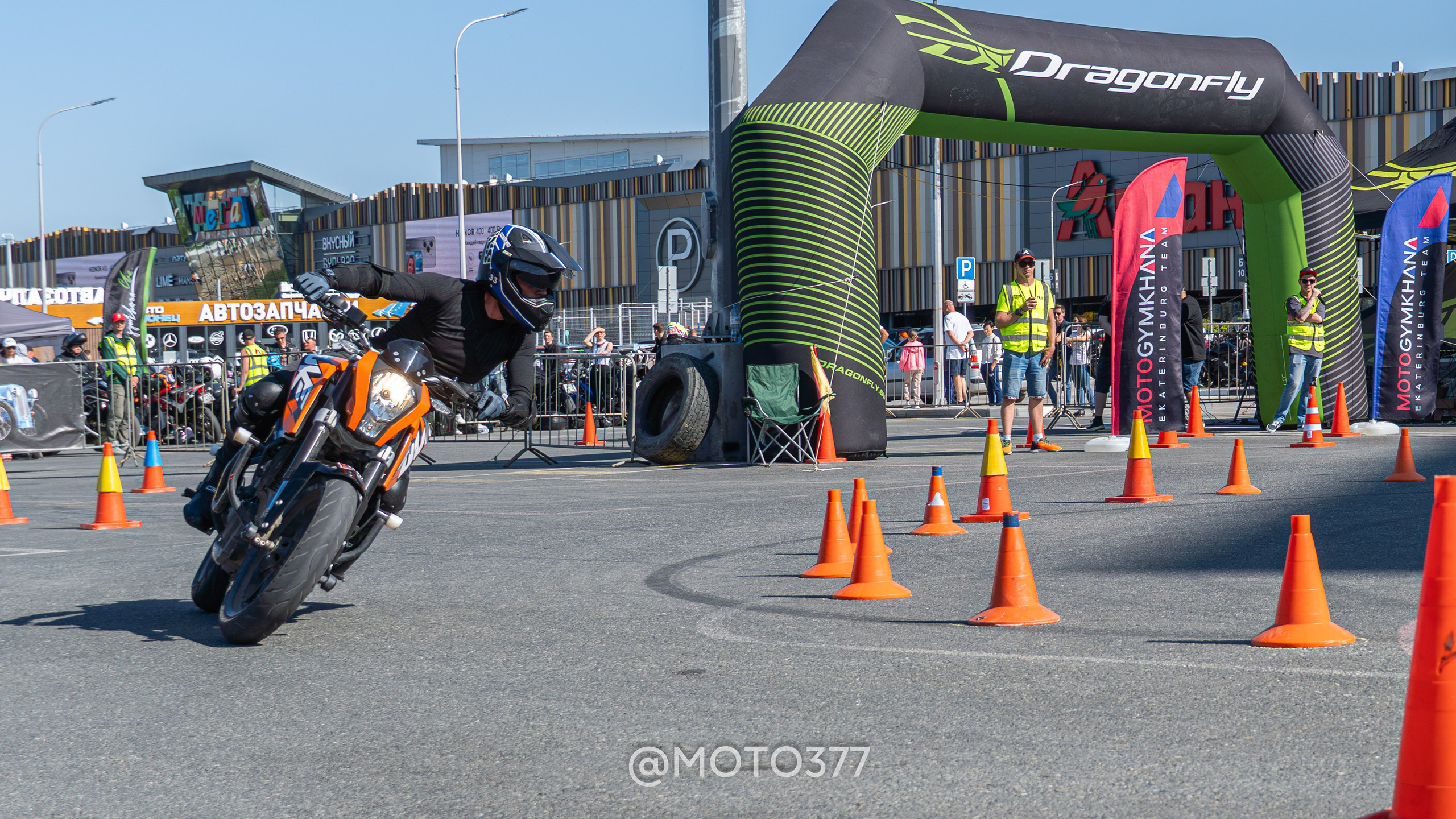 Motogymkhana CUP 1 Ekat 2025. Moto377